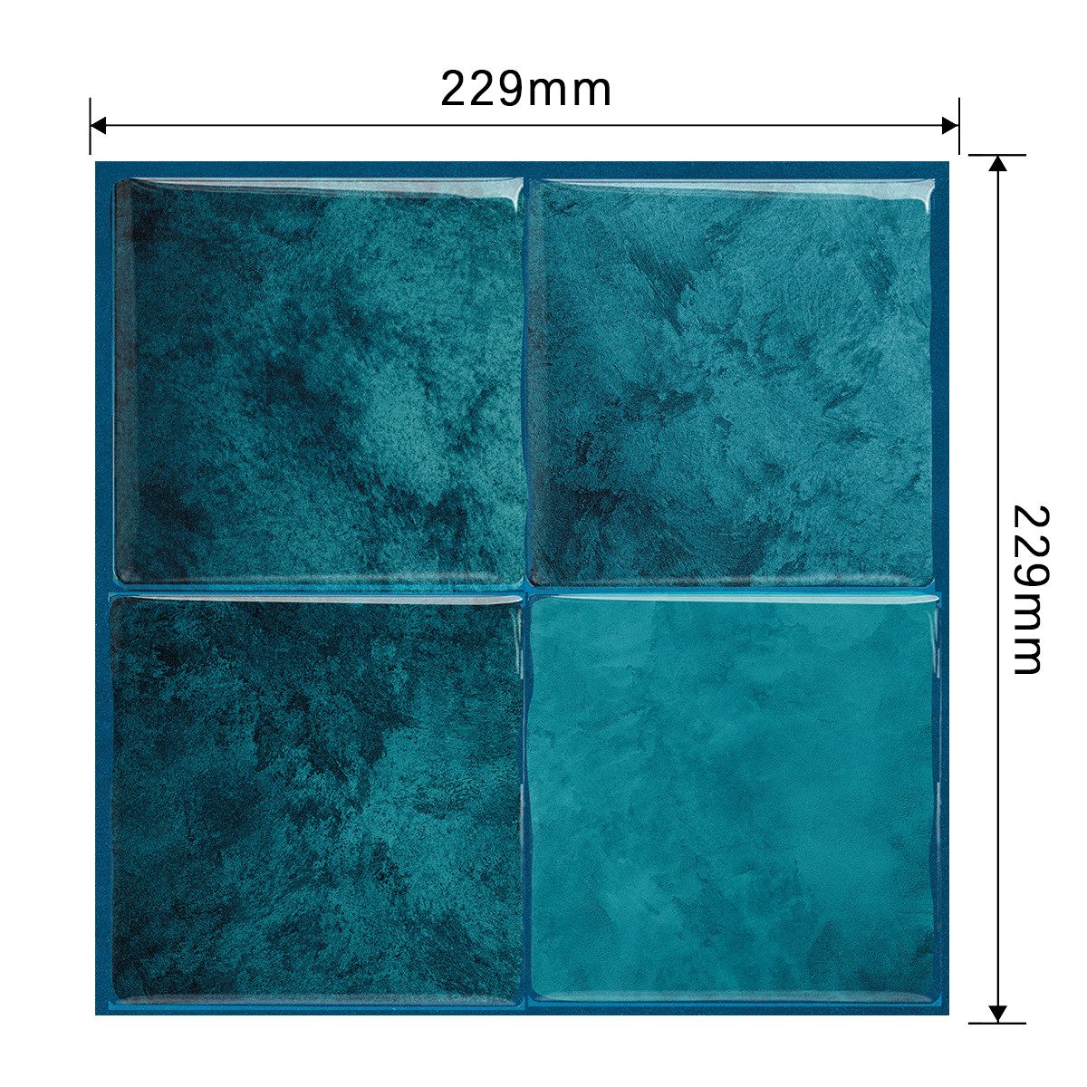 Coonoor Küchenrückwand selbstklebend Spritzschutz Küche 3d günstig online kaufen