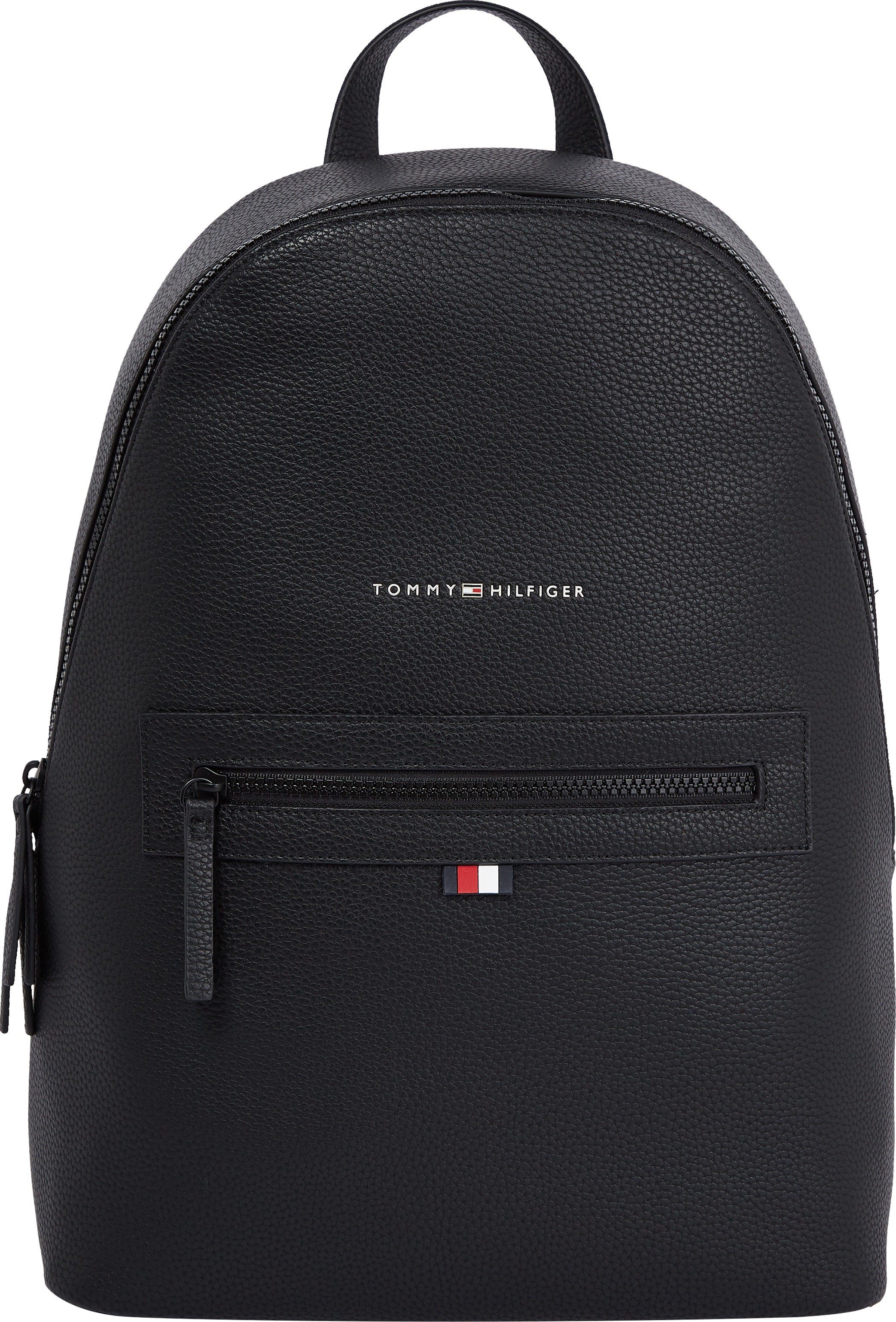 Tommy Hilfiger Rucksack in Leder-Optik günstig online kaufen