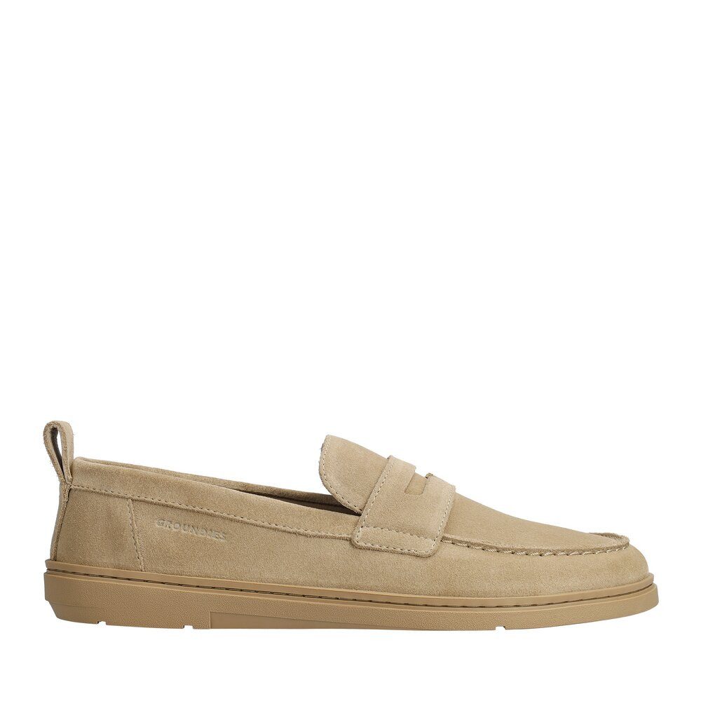 GROUNDIES Groundies - Brisbane Women - Beige Slipper