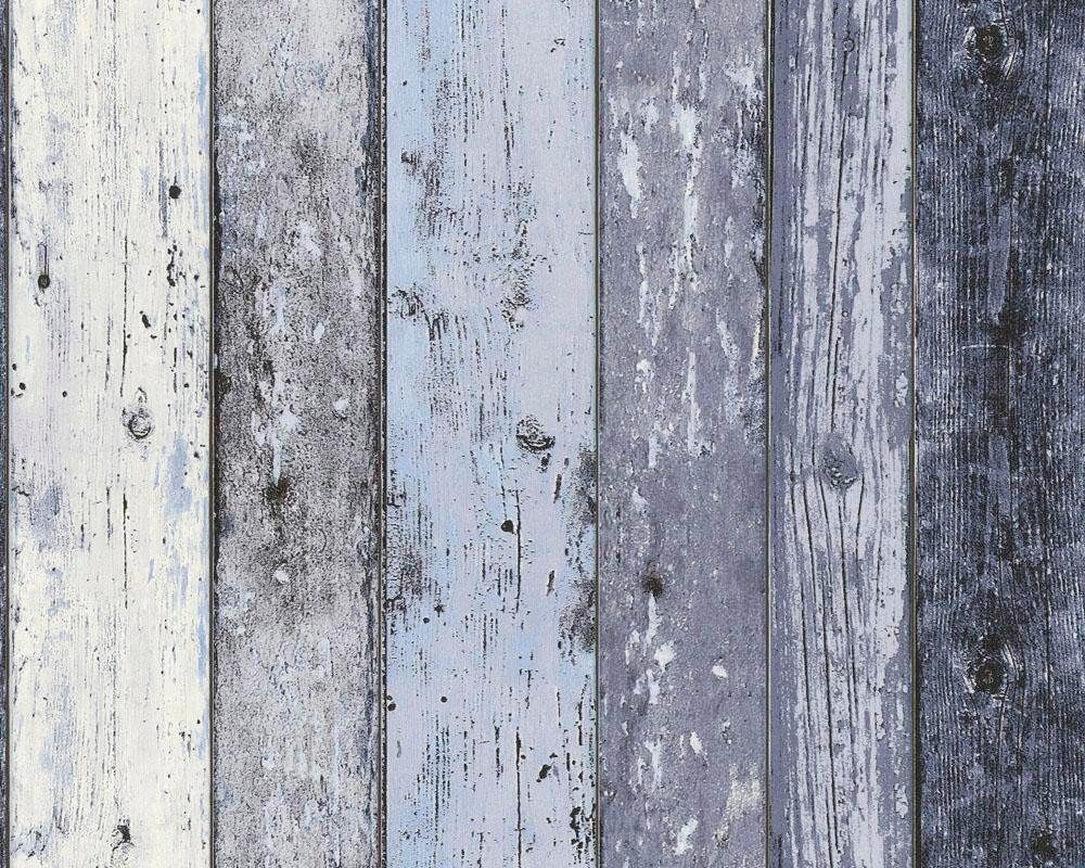 living walls Vliestapete Best of Wood`n Stone 2nd Edition, leicht strukturiert, gestreift, realistisch, Holz, Streifen Tapete Holzoptik Tapeten Wohnzimmer Schlafzimmer Küche Flur