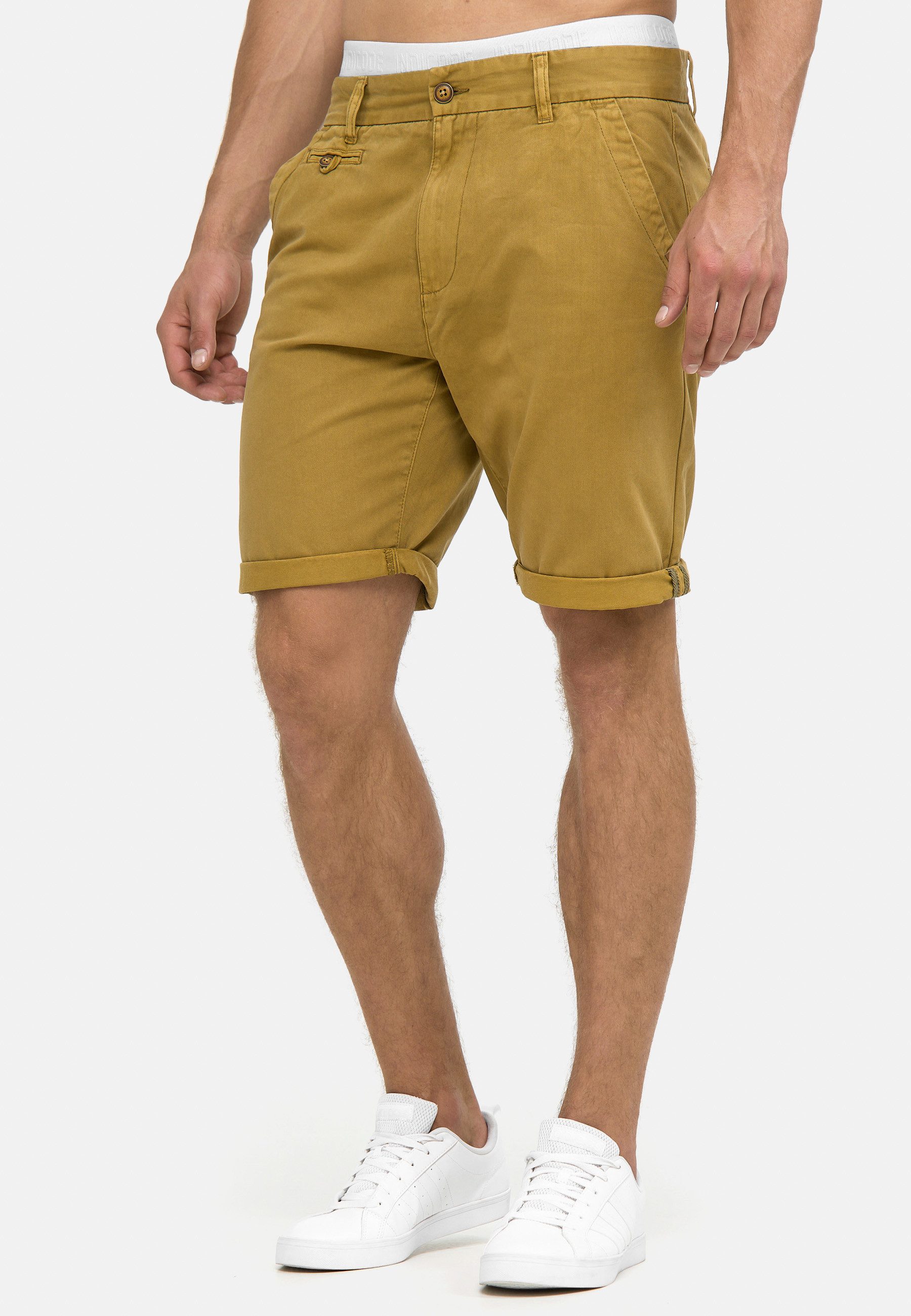 INDICODE Chinoshorts Herren Cuba Chino Shorts Herrenshorts aus Baumwollgemisch – Bild 4 von 5