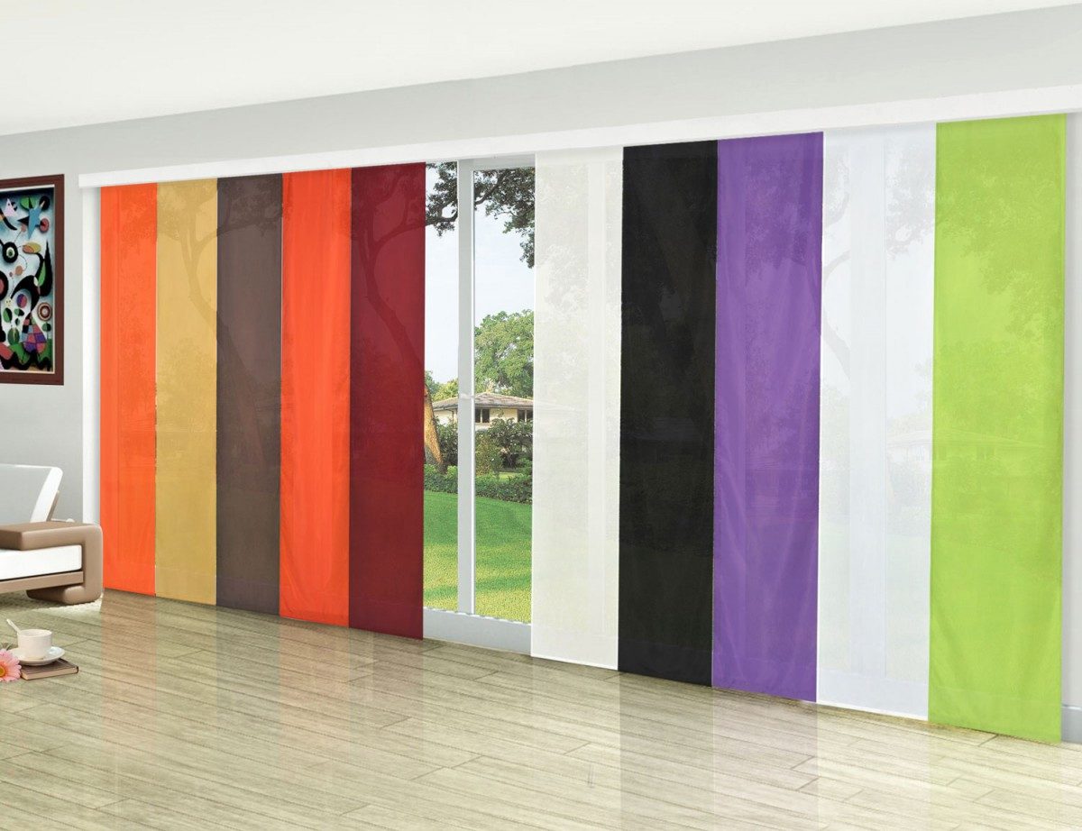 Fuchs Versand 24/7 Schiebegardine Schiebepanel Flächen Vorhang aus Microsat günstig online kaufen