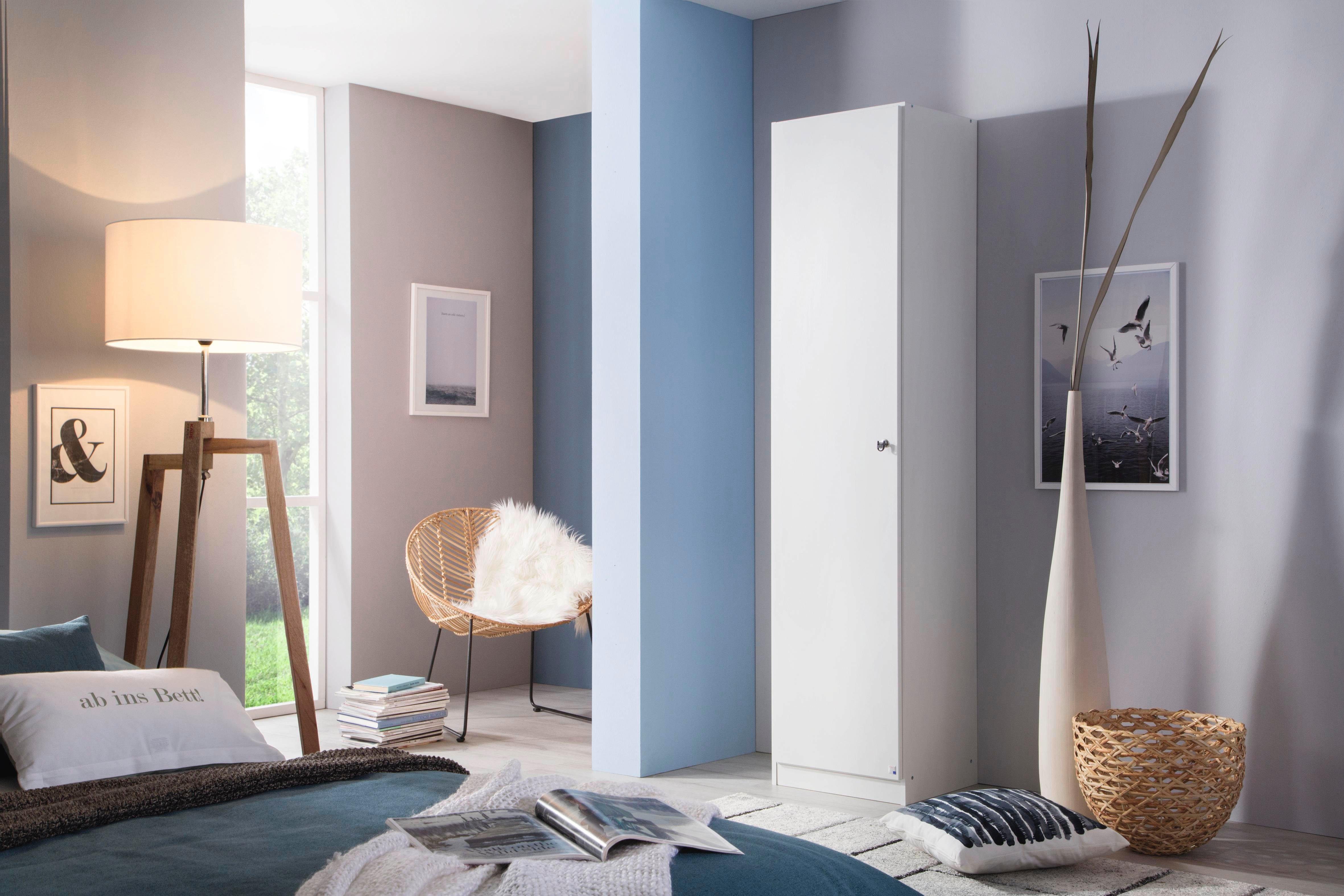 rauch Drehtürenschrank Kleiderschrank Schrank Garderobe Schlafzimmer Büroschrank BUCHHOLZ (mit Schloss, in Breite 47 und 90 cm) viel Stauraum mit abschließbaren Türen MADE IN GERMANY