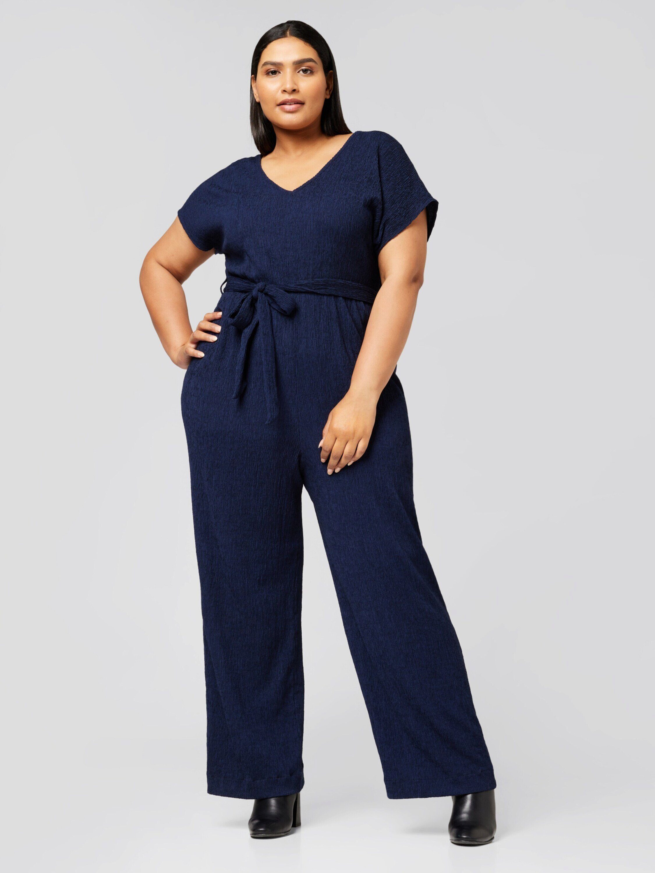 Maria Jumpsuit Cut-Outs Kretschmer Guido (1-tlg) Curvy Brittany