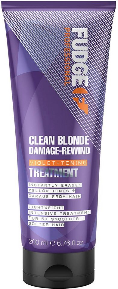 Fudge Haarkur Clean Blonde Damage Rewind Violet-Toning Treatment