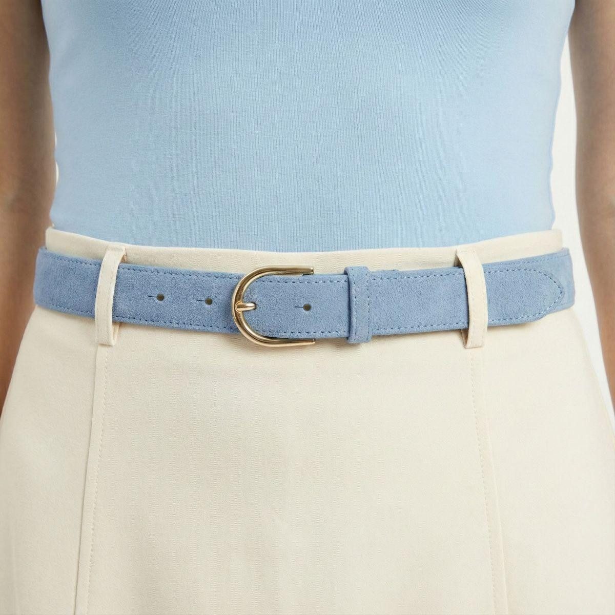 BELTINGER Ledergürtel Damen-Gürtel aus Veloursleder 2,5 cm - Velour-Ledergü günstig online kaufen