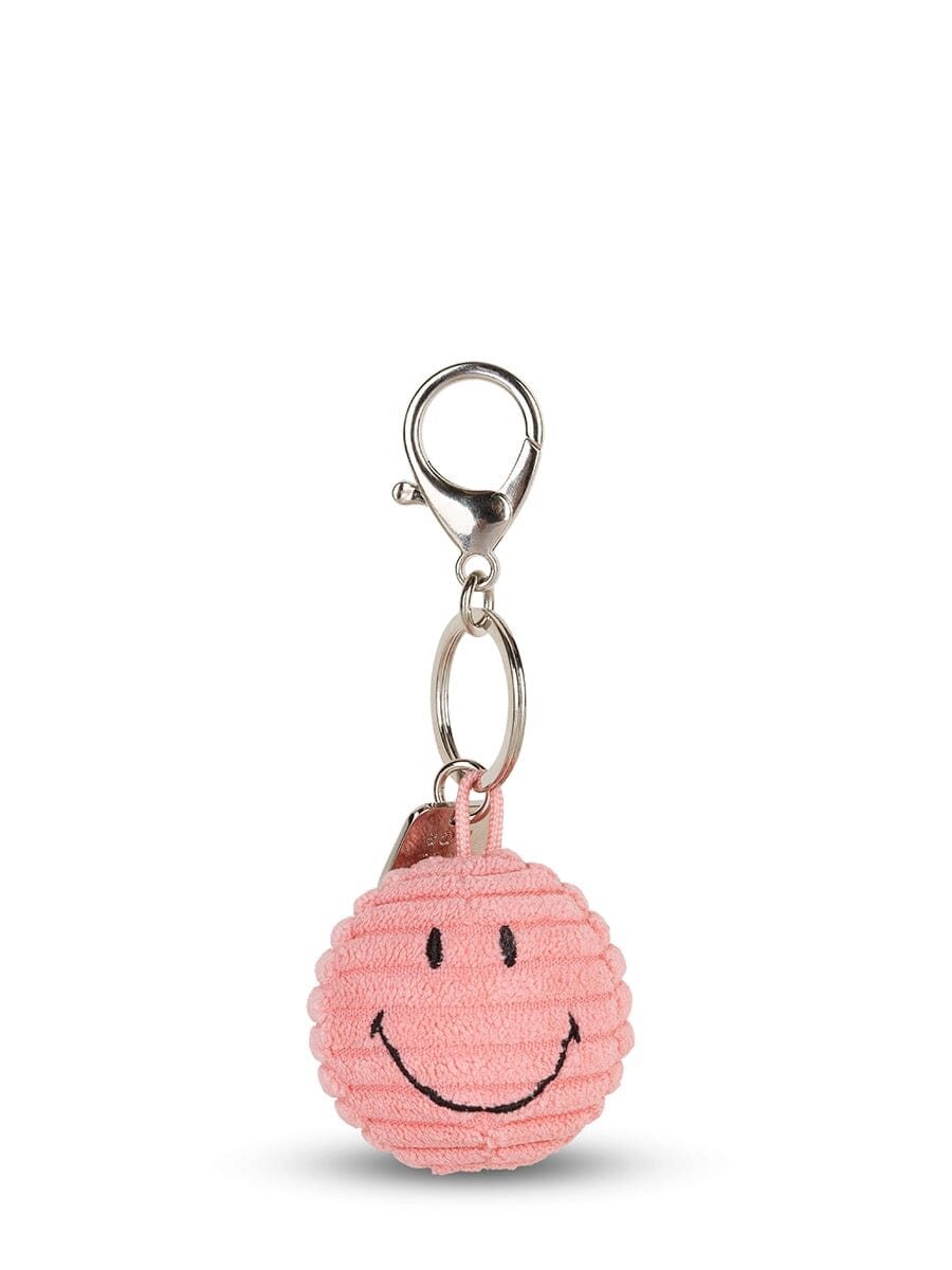 Bon Ton Toys Taschenanhänger Bon Ton Toys x SMILEY® Schlüsselanhänger ECO Corduroy rosa 4,5cm