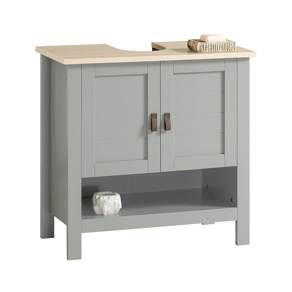 SoBuy Waschbeckenunterschrank BZR69 Badschrank Waschtisch Unterschrank günstig online kaufen