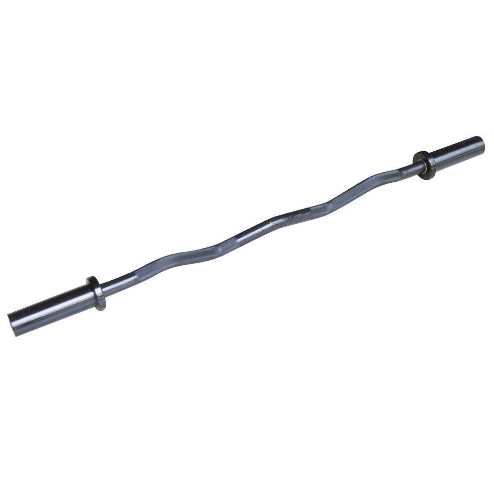 Sport-Thieme Langhantel Curlstange Wettkampf, ø 50 mm, Robuste Stange aus Stahl