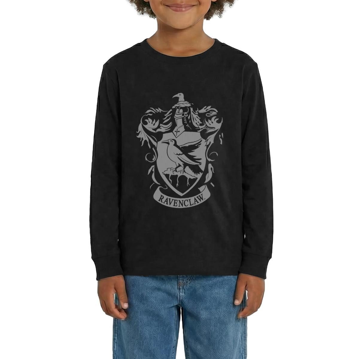 T-Shirt Harry Potter Ravenclaw Wappen Teenager Premium Langarmshirt
