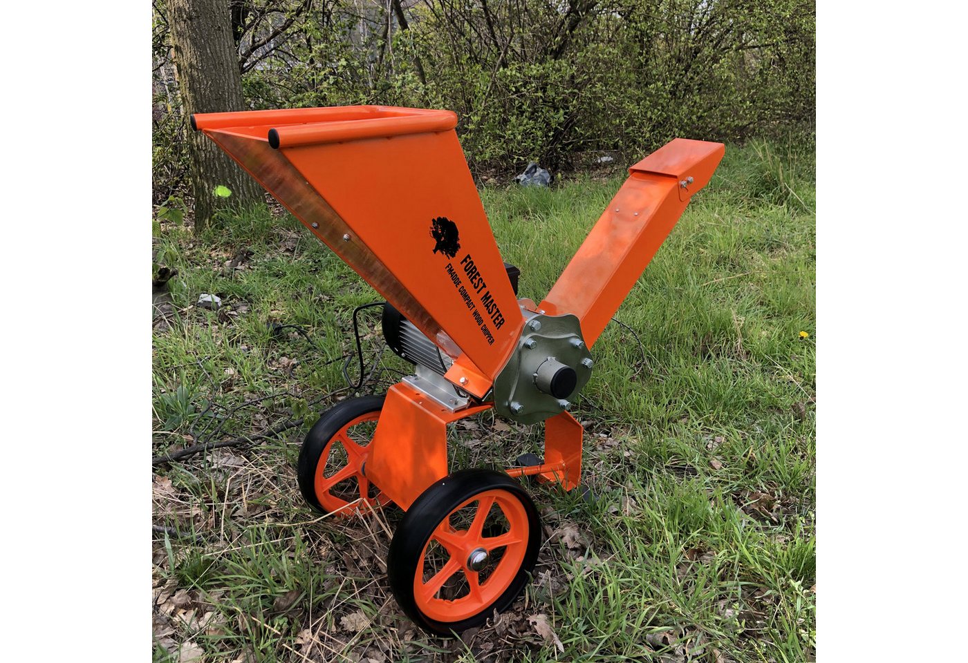 Thumbnail - Forest Master Foliengewächshaus Elektro Häcksler 2800 Watt, 4 PS Direktantrieb FM4DDE