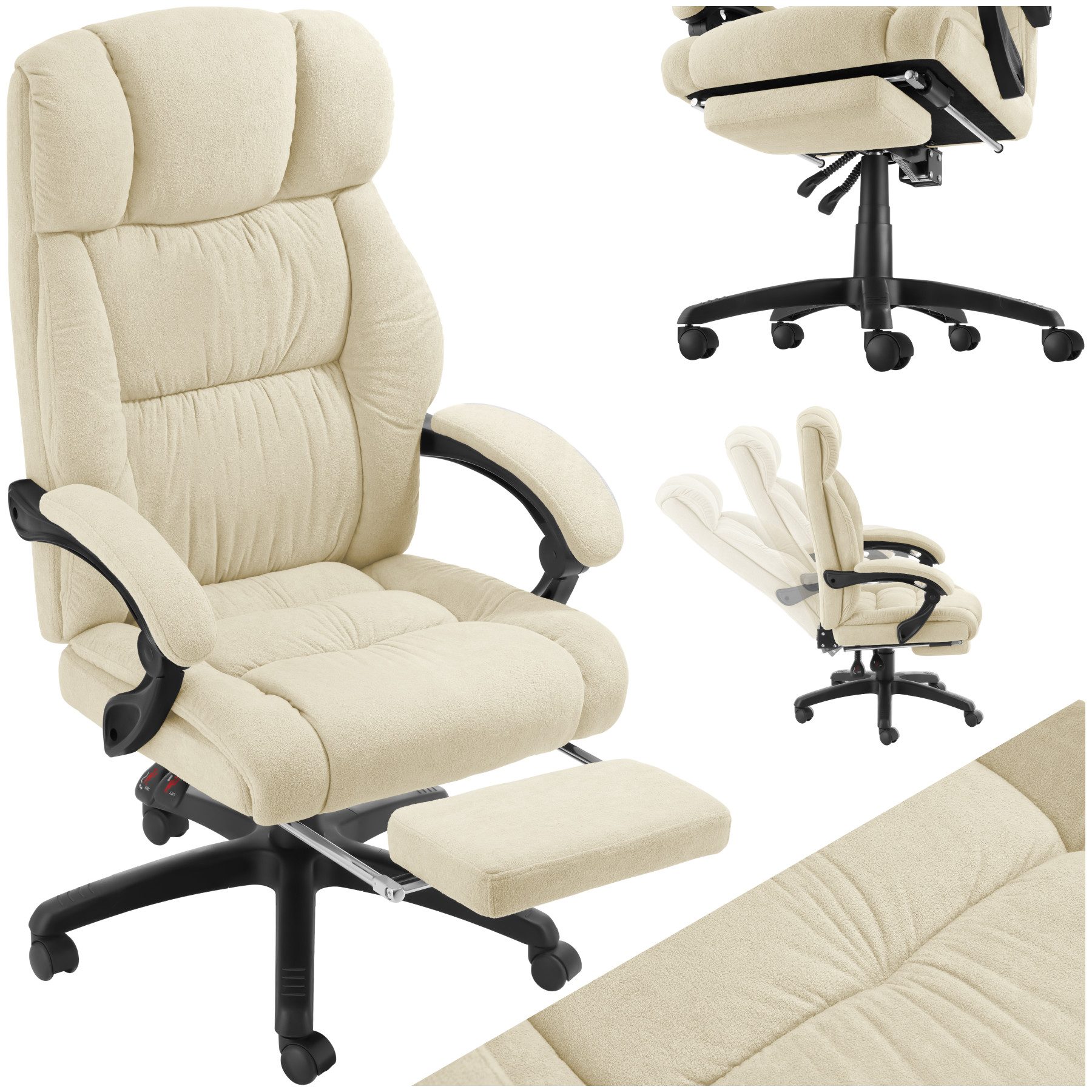 tectake Chefsessel Bürostuhl (Set., 1 St), günstig online kaufen