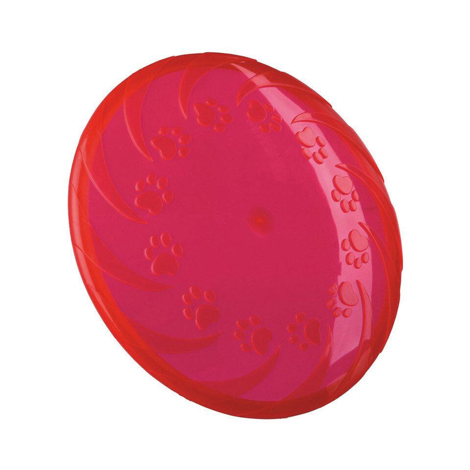 Durchmesser: (TPR), Gummi Disc, cm Wasserspielzeug 18 Dog thermoplastisches TRIXIE