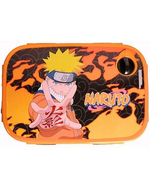 Naruto Lunchbox, Kunststoff, (2-tlg), Kinder Set Brotdose + Alu Trinkflasche BPA frei