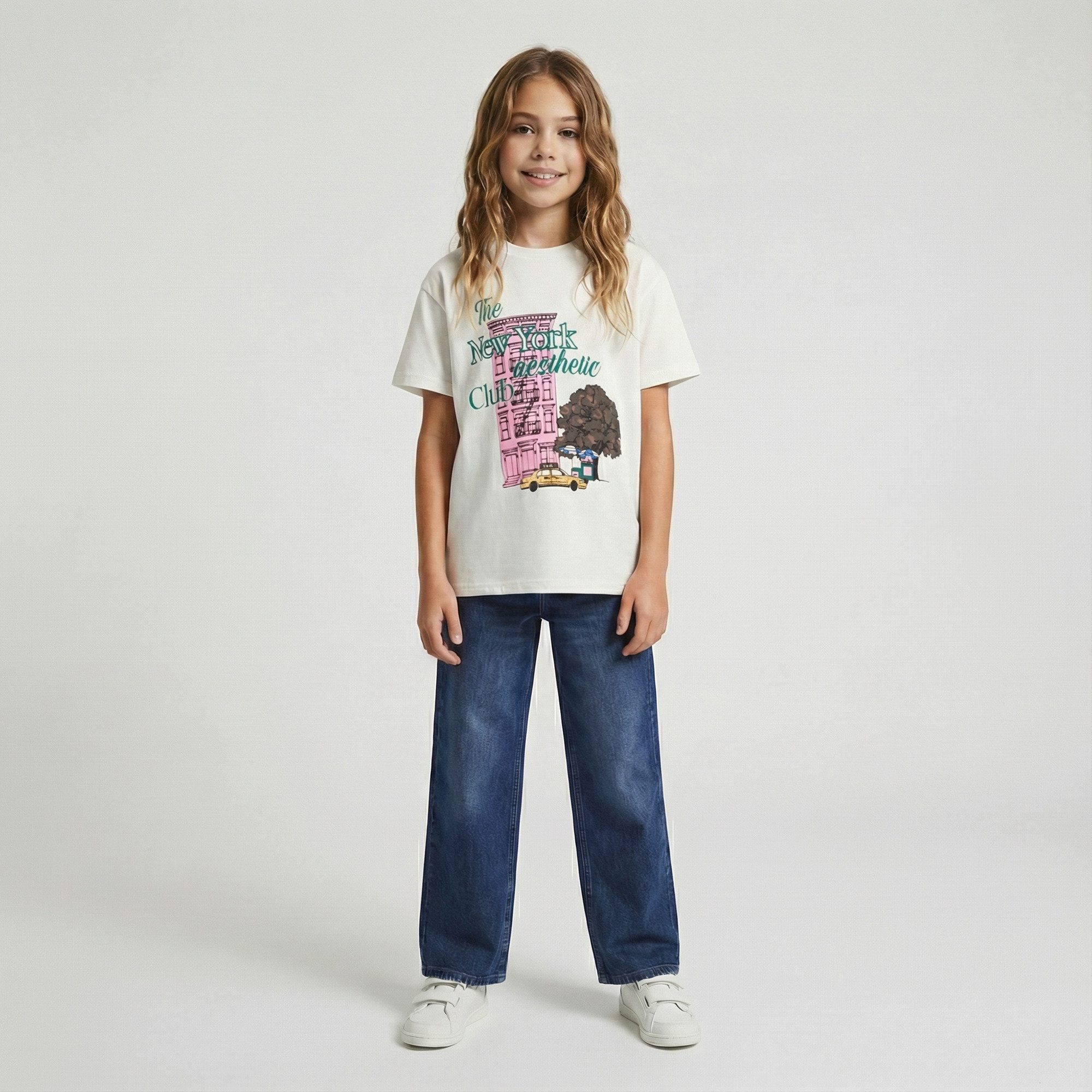 CARS JEANS Gerade Jeans Denim MARA mit etwas weiterem Bein