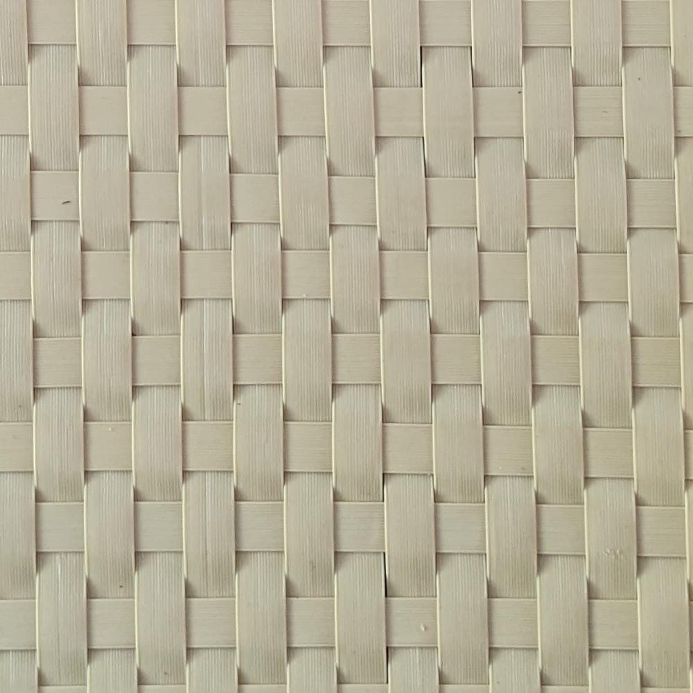 zaunzu Sichtschutzstreifen Rattan Einzelstreifen für Doppelstabmatten Beige 2,55m, (Einzelstreifen, 1), PE für Doppelstabmatten UV-beständiger Sichtschutz