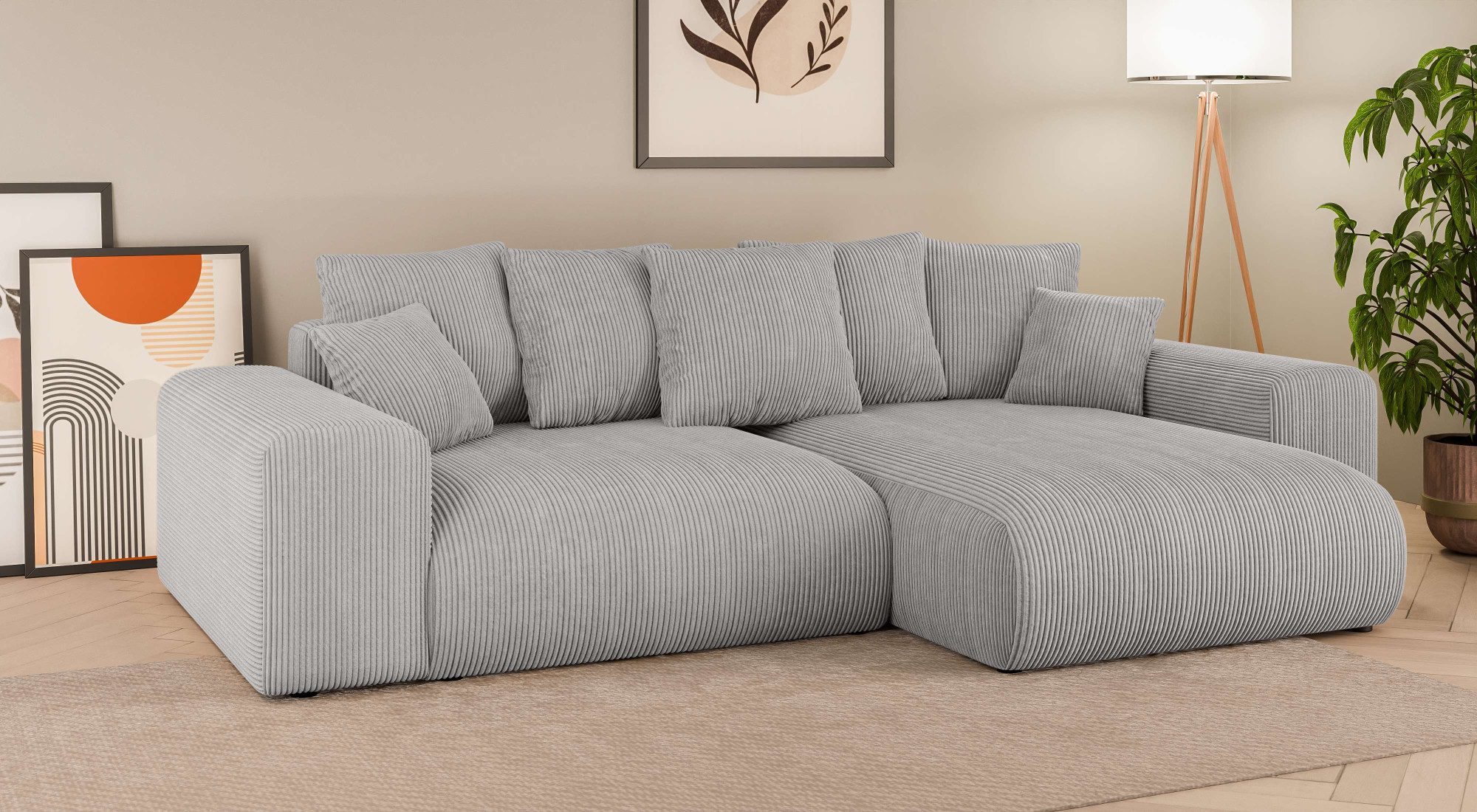 Home affaire Ecksofa LAKESIDE mit Bettfunktion günstig online kaufen