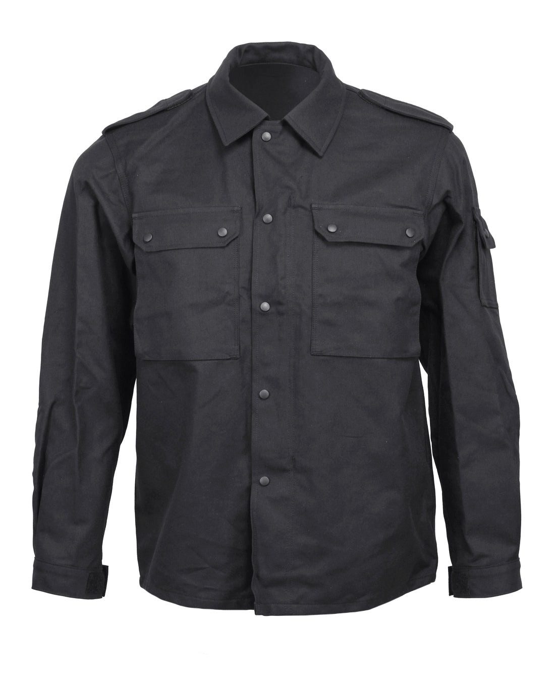 Leo Köhler Outdoorhemd Feldbluse Schwarz