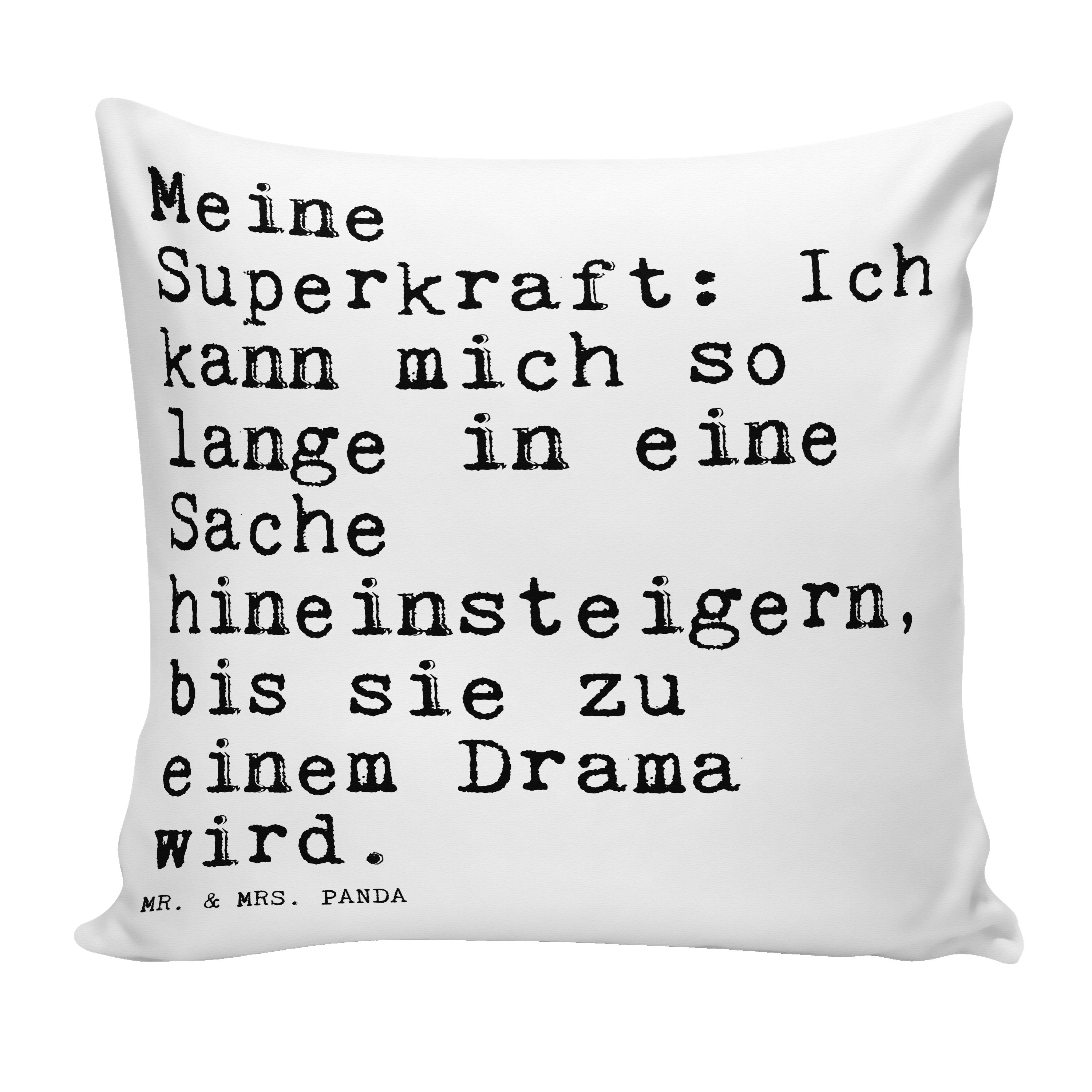 Mr. & Mrs. Panda Dekokissen »Meine Superkraft Ich kann... Weiß