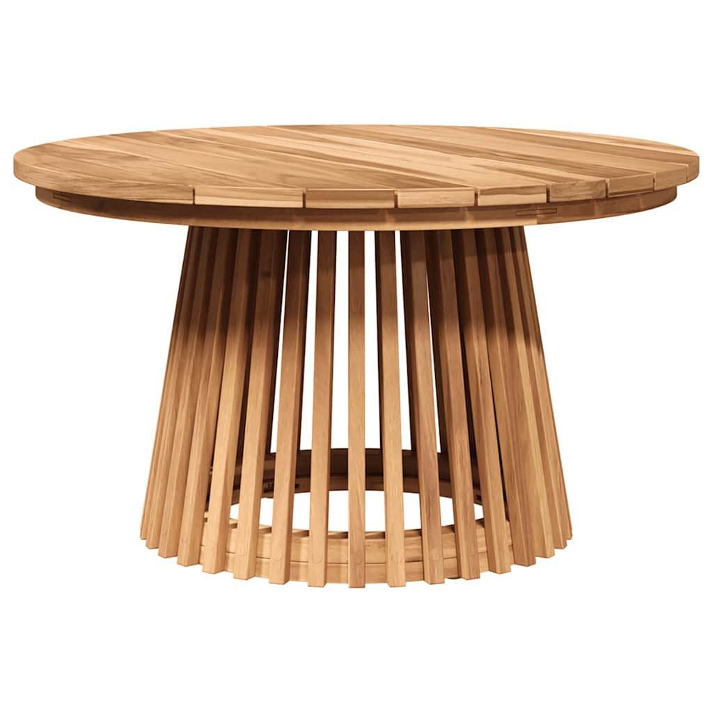 vidaXL Beistelltisch, Beistelltisch Braun 70 x 70 x 40 cm Massivholz Teak