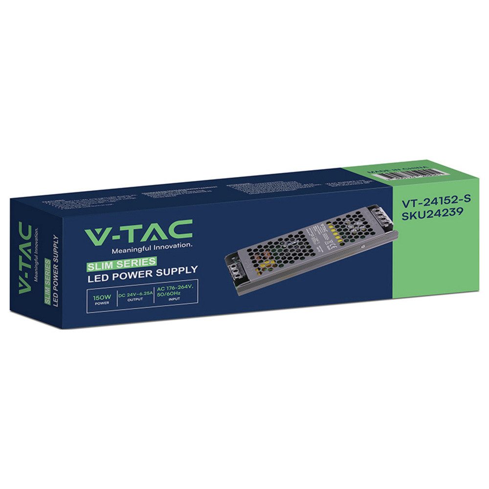 V-TAC V-TAC VT-24152-S LED-Trafo Konstantspannung 150 W 6.25 A 24 V/DC nich LED Trafo