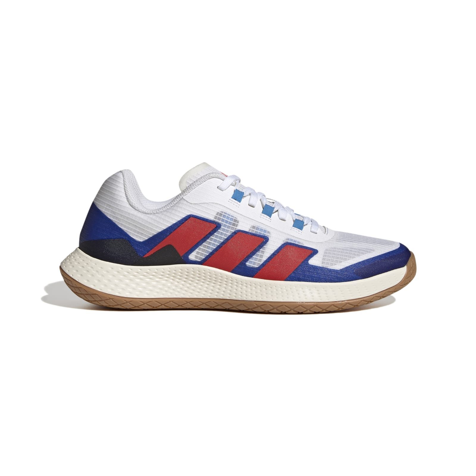 adidas Performance Hallen-Indoorschuhe ForceBounce 2.0 weiss/rot Herren Badmintonschuh