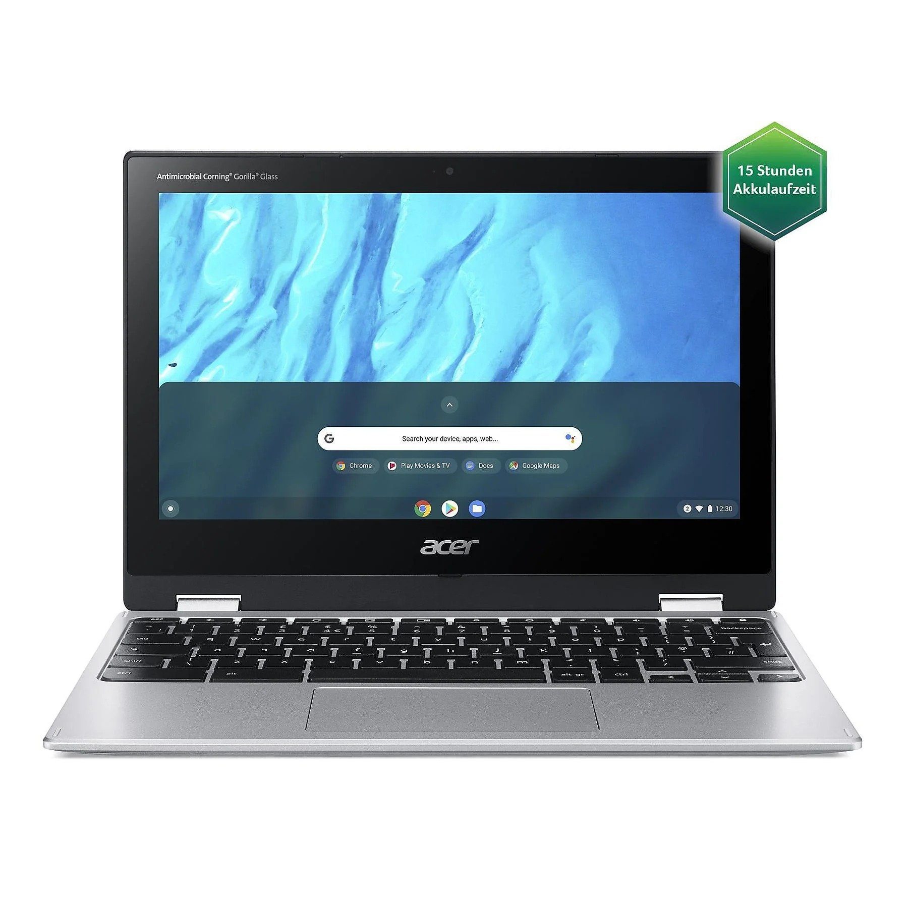 Acer CP311-3H-K7MM MT8183 Touchscreen Notebook Convertible Chromebook (29,46 cm/11,6 Zoll, MediaTek Laptop MT8183, ARM Mali-G72 MP3, 2in1 Touch Tablet Gerät, Webcam, WLAN 2,4 GHz / 5 GHz, USB Type C, 3.1)