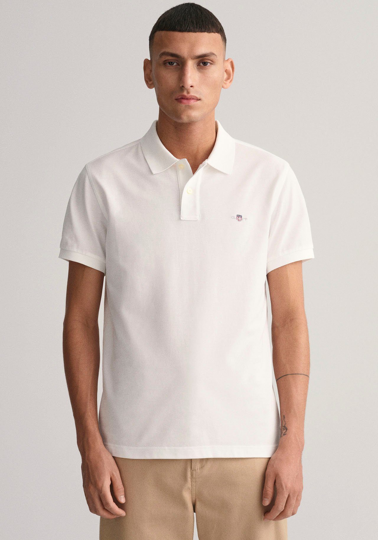 Gant Poloshirt SLIM SHIELD SS PIQUE günstig online kaufen