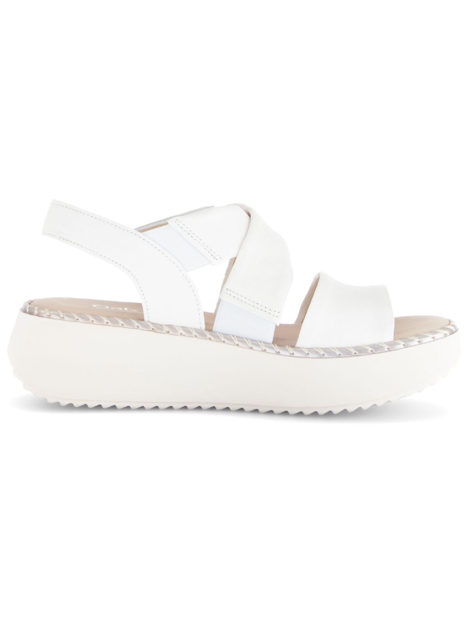 Gabor Gabor Sandalen Nappaleder Keilsandalette