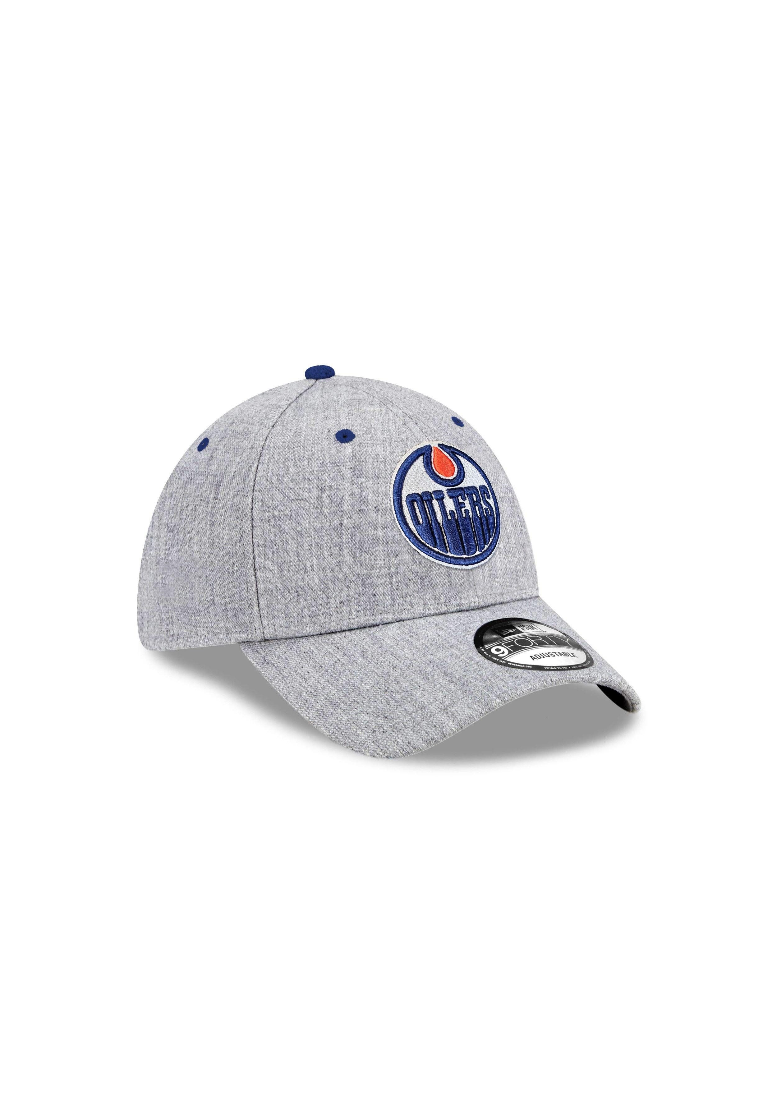 New Era Baseball Cap Edmonton Oilers Gray Heather 9Forty Cap New Era Grau (1-St)