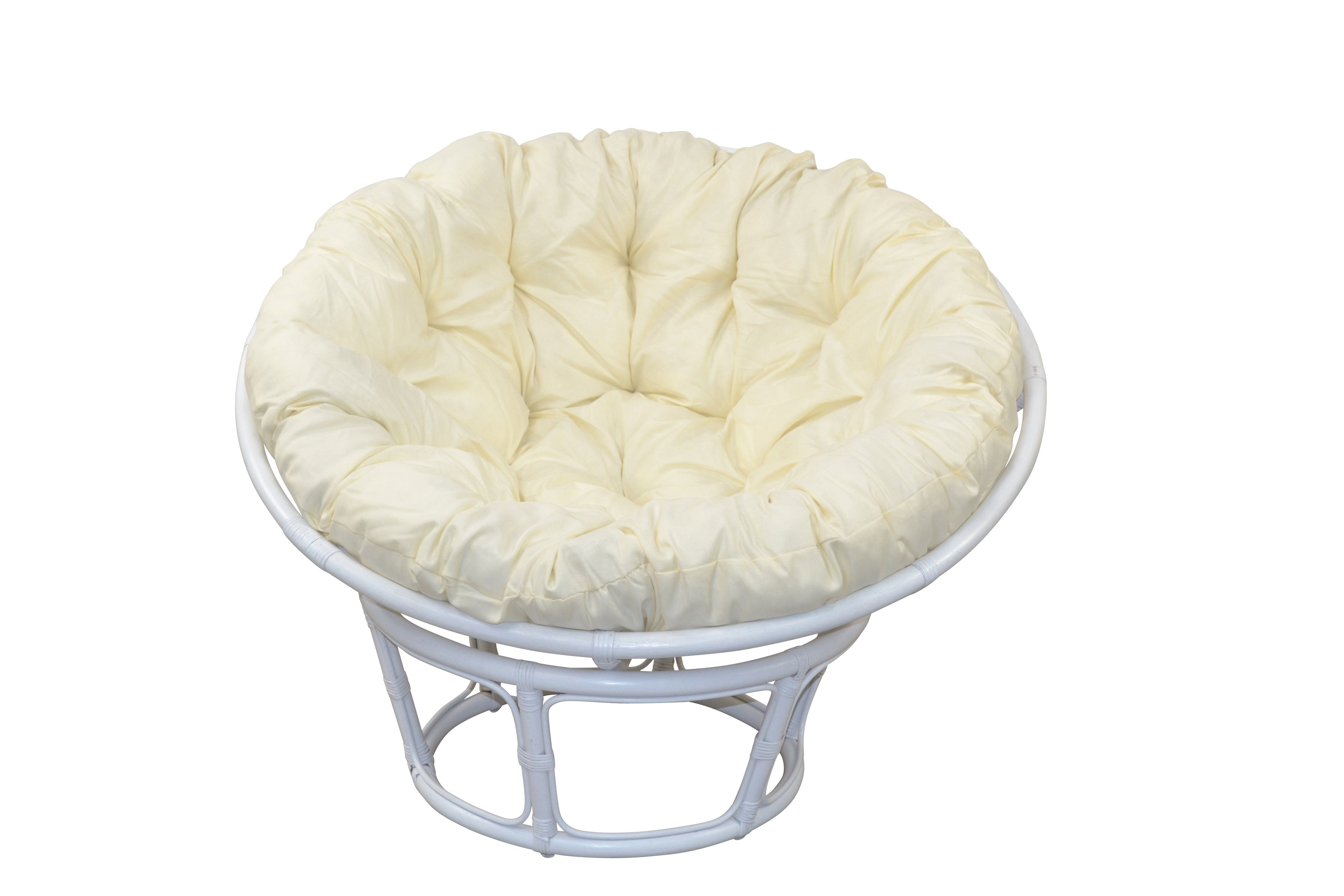 moebel-direkt-online Loungesessel Rattansessel mit bequemer großer Kissenau günstig online kaufen