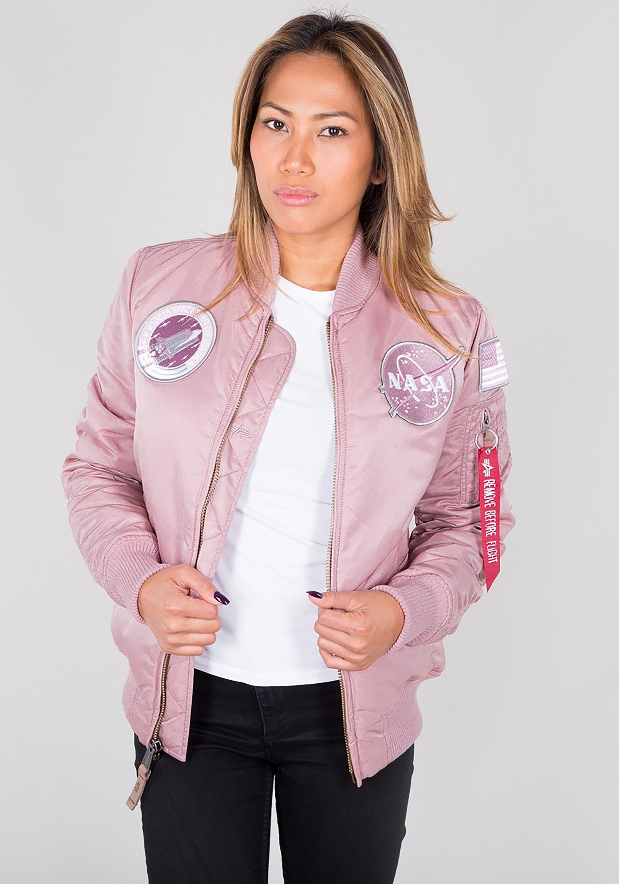 Alpha Industries Bomberjacke ALPHA INDUSTRIES Women - Bomber Jackets MA-1 VF NASA Wmn