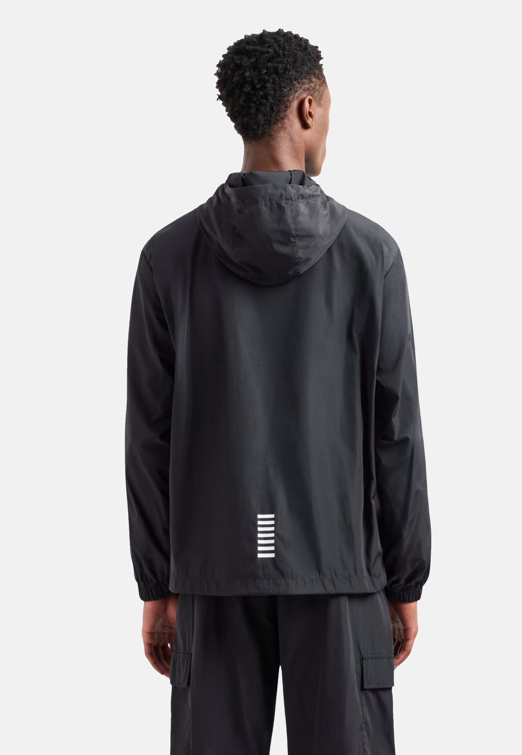 Emporio Armani Regenjacke Jacke Core Identity Kapuzenjacke (1-St)