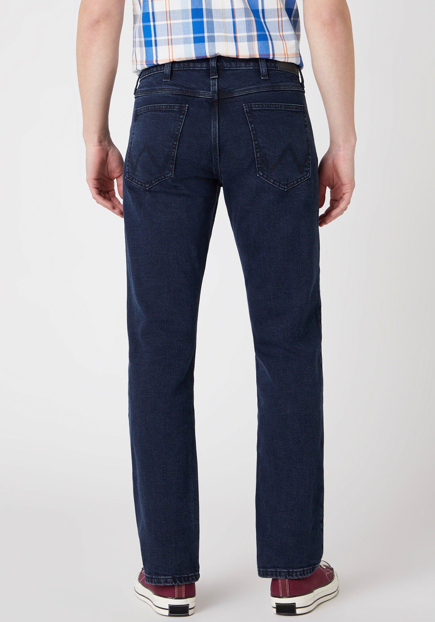 Regular-fit-Jeans Wrangler blue-black Regular Authentic