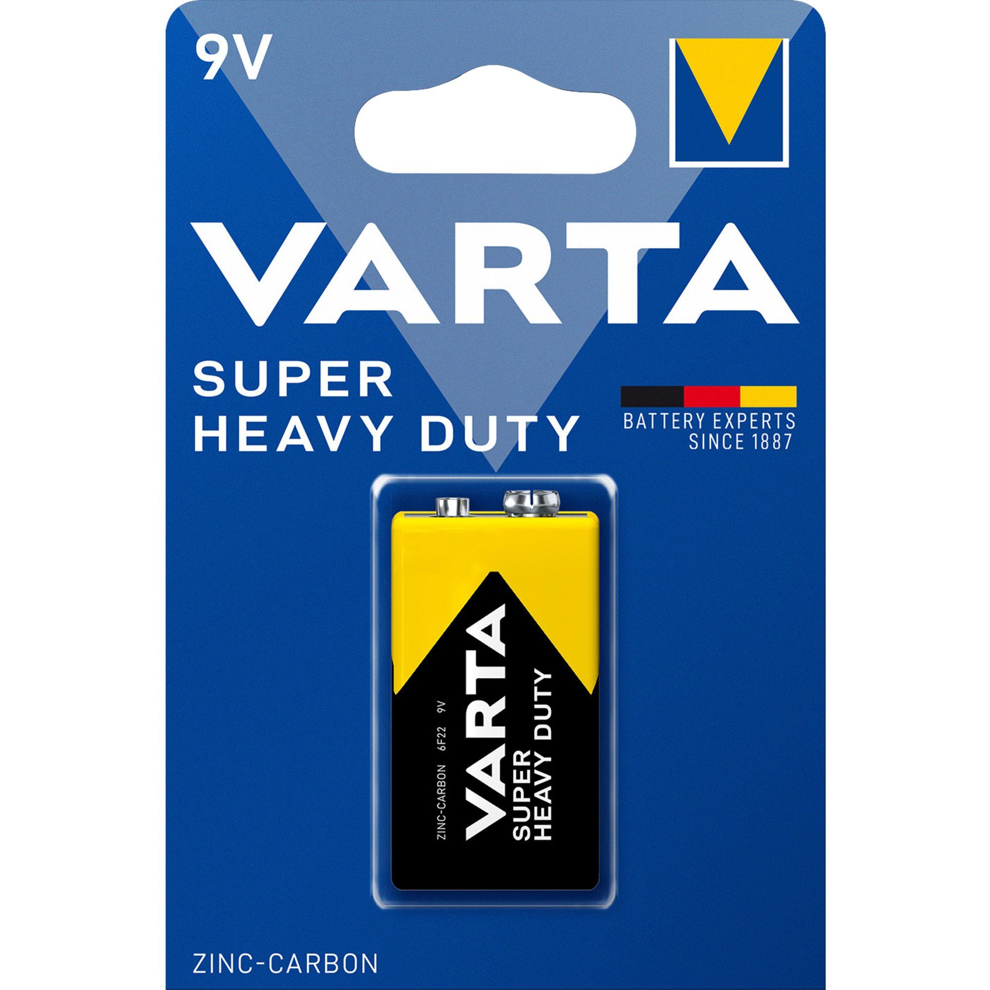 VARTA VARTA Superlife, Batterie, (1 Stück, E-Block Batterie