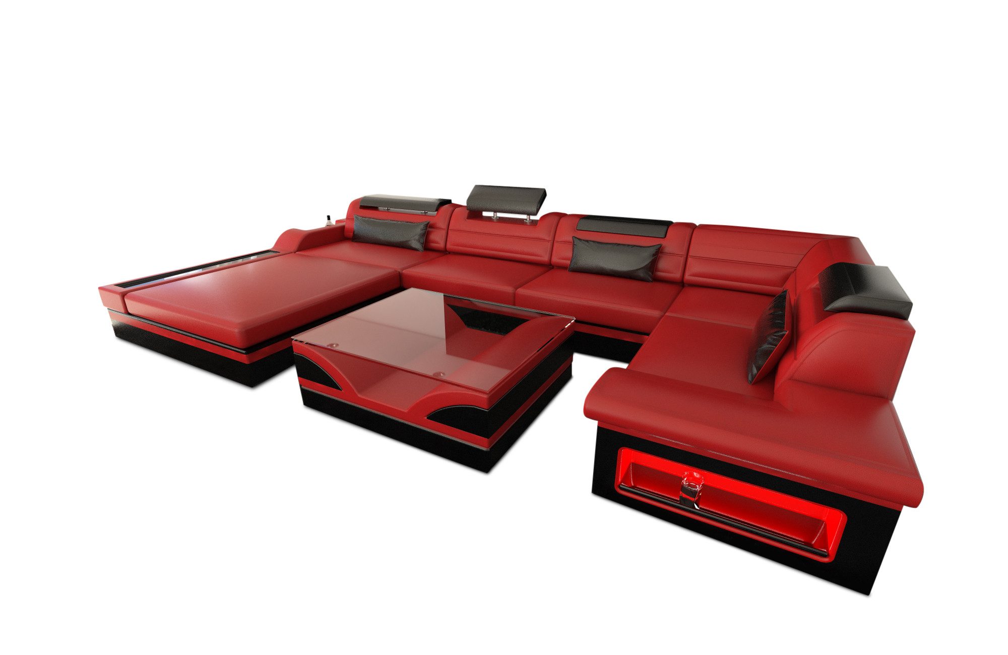 Sofa Dreams Wohnlandschaft Sofa Leder Mezzo günstig online kaufen