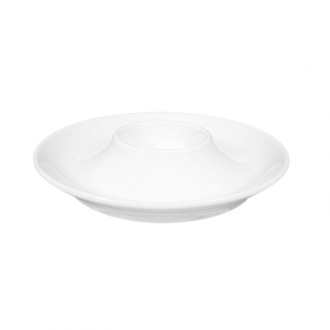 Seltmann Weiden Eierbecher Eierbecher mit Ablage Blues salbeigrün rund mit Relief Ø 12,5 cm
