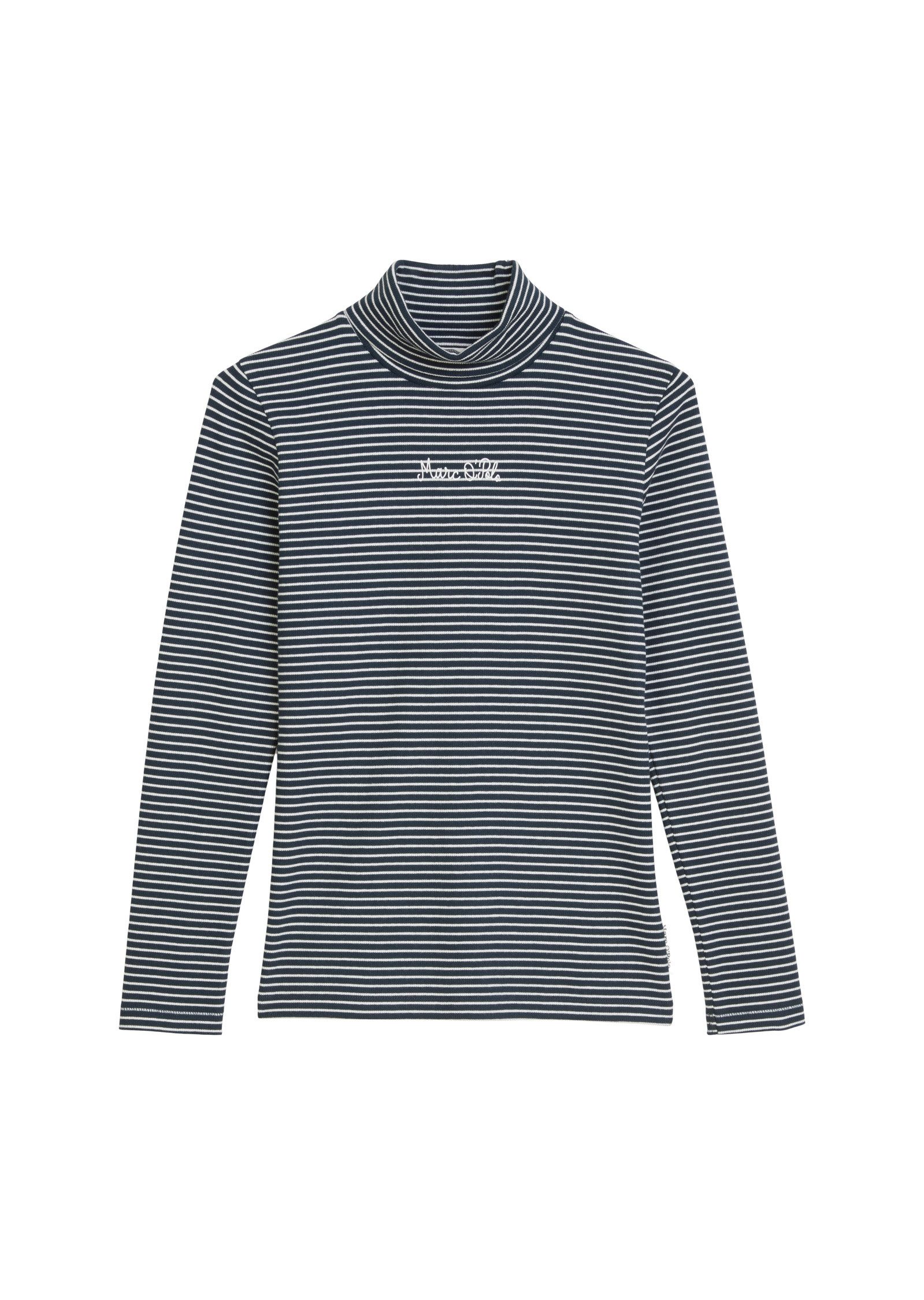Marc O'Polo Langarmshirt mit feiner Rippstruktur günstig online kaufen