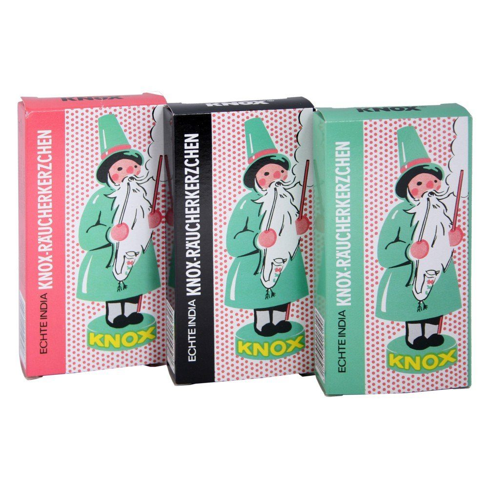 KNOX Duftkerze 3er Set Ostalgie: Tannenduft, Weihrauch-Myrrhe, Weihrauch-Sa günstig online kaufen