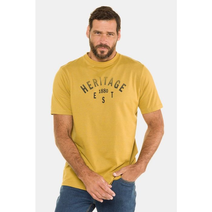 JP1880 T-Shirt bis 7XL T-Shirt mit HERITAGE-Motiv Shirt