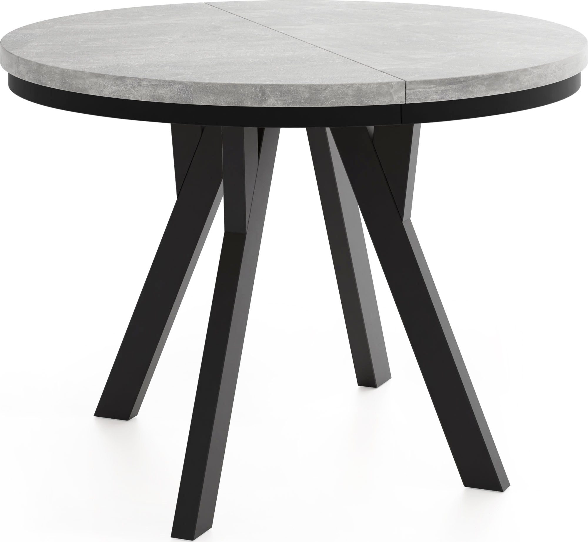 WFL GROUP Esstisch Strato Black (vier günstig online kaufen