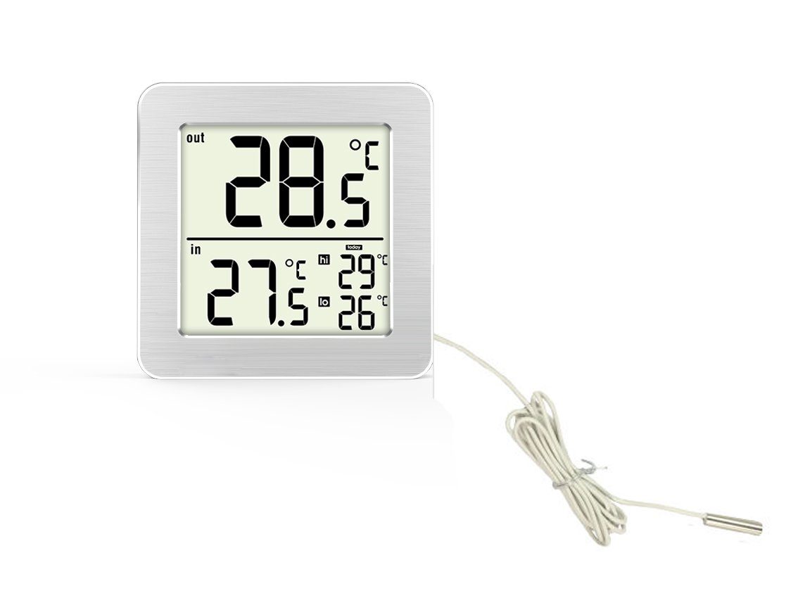 technoline WS 7049 Wetterstation (Außentemperatur über Kabelsonde