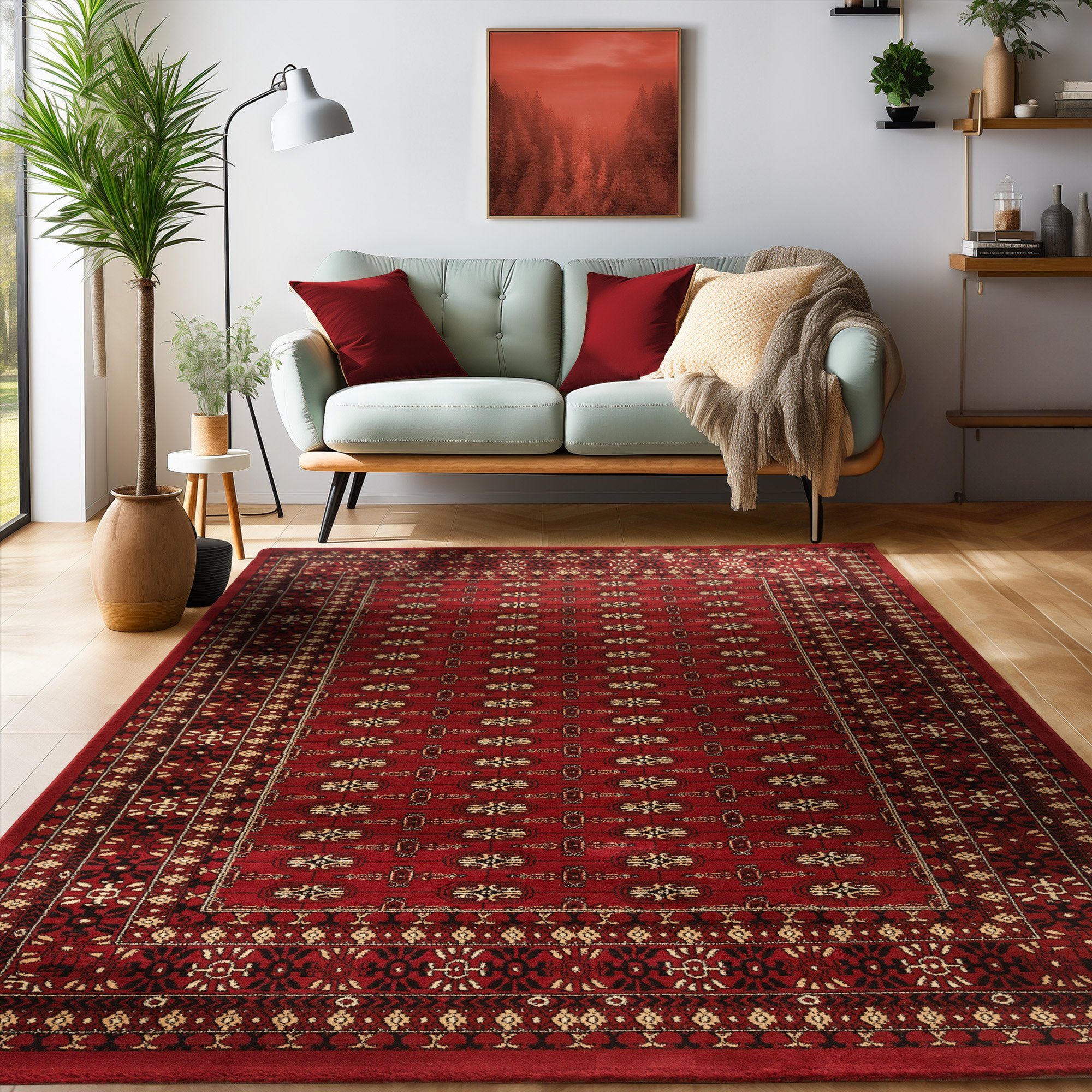 SIMPEX24 Orientteppich Orientalisch Design, Läufer, Höhe: günstig online kaufen
