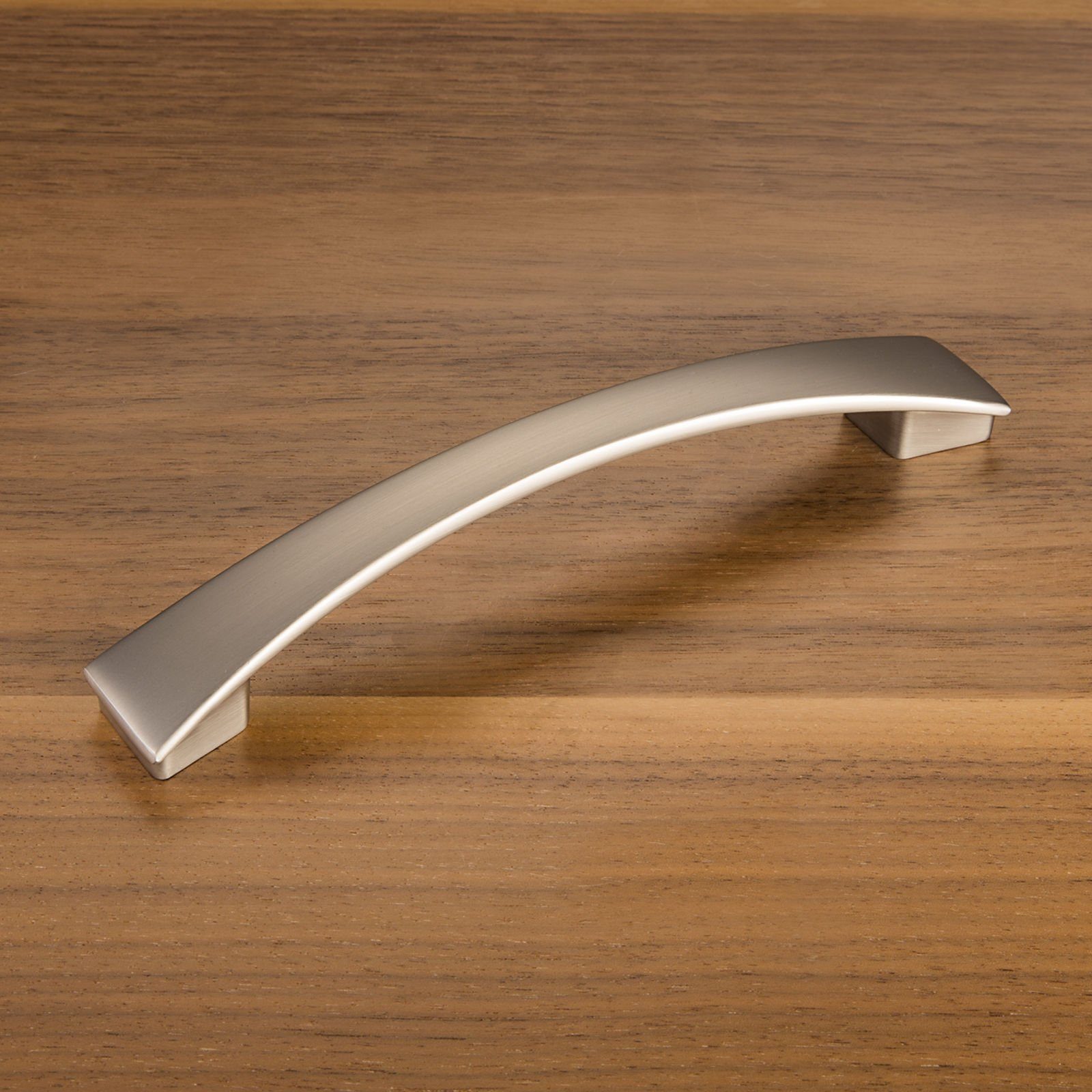 SO-TECH® Möbelgriff Bügelgriff NURIA BA 160 - 320 mm - incl. Schrauben, Lochabstand 160 mm Edelstahloptik matt - inkl. Schrauben – Bild 2 von 5