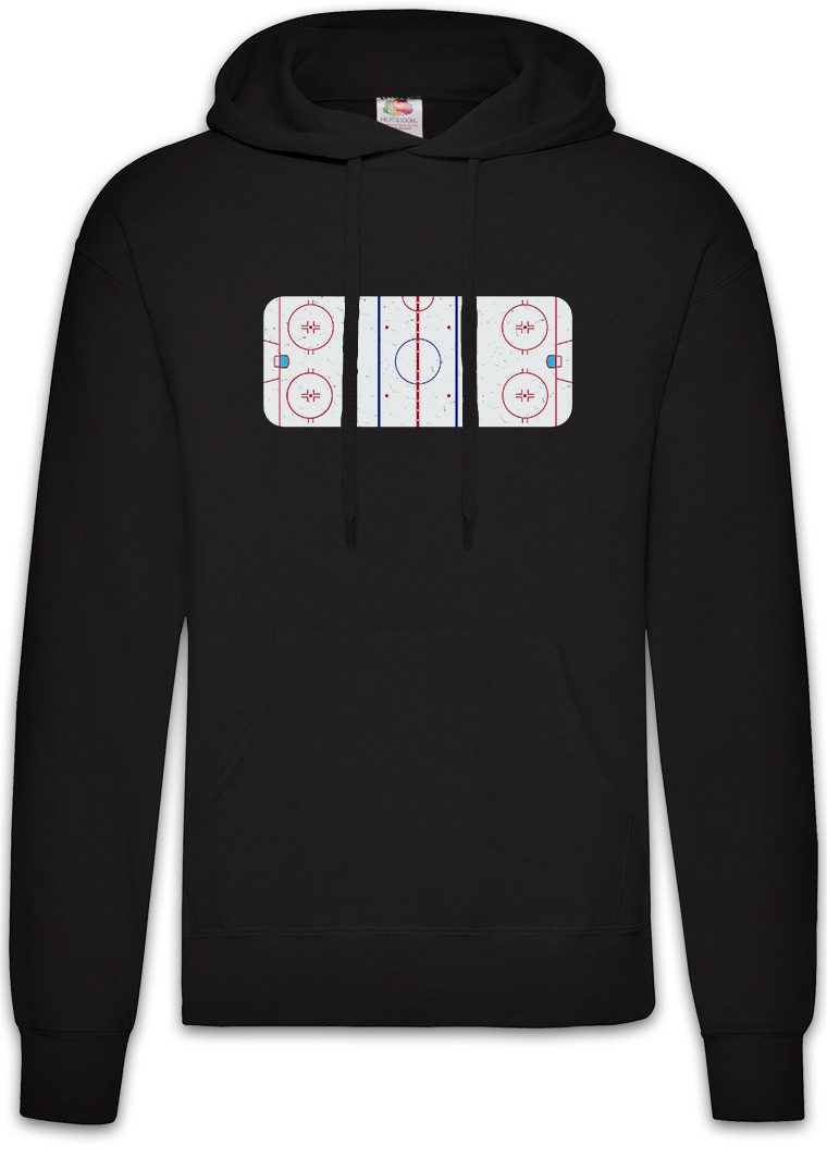 Hoodie Icehockey Field Herren Hoodie Player Sport Passion Love Addiction