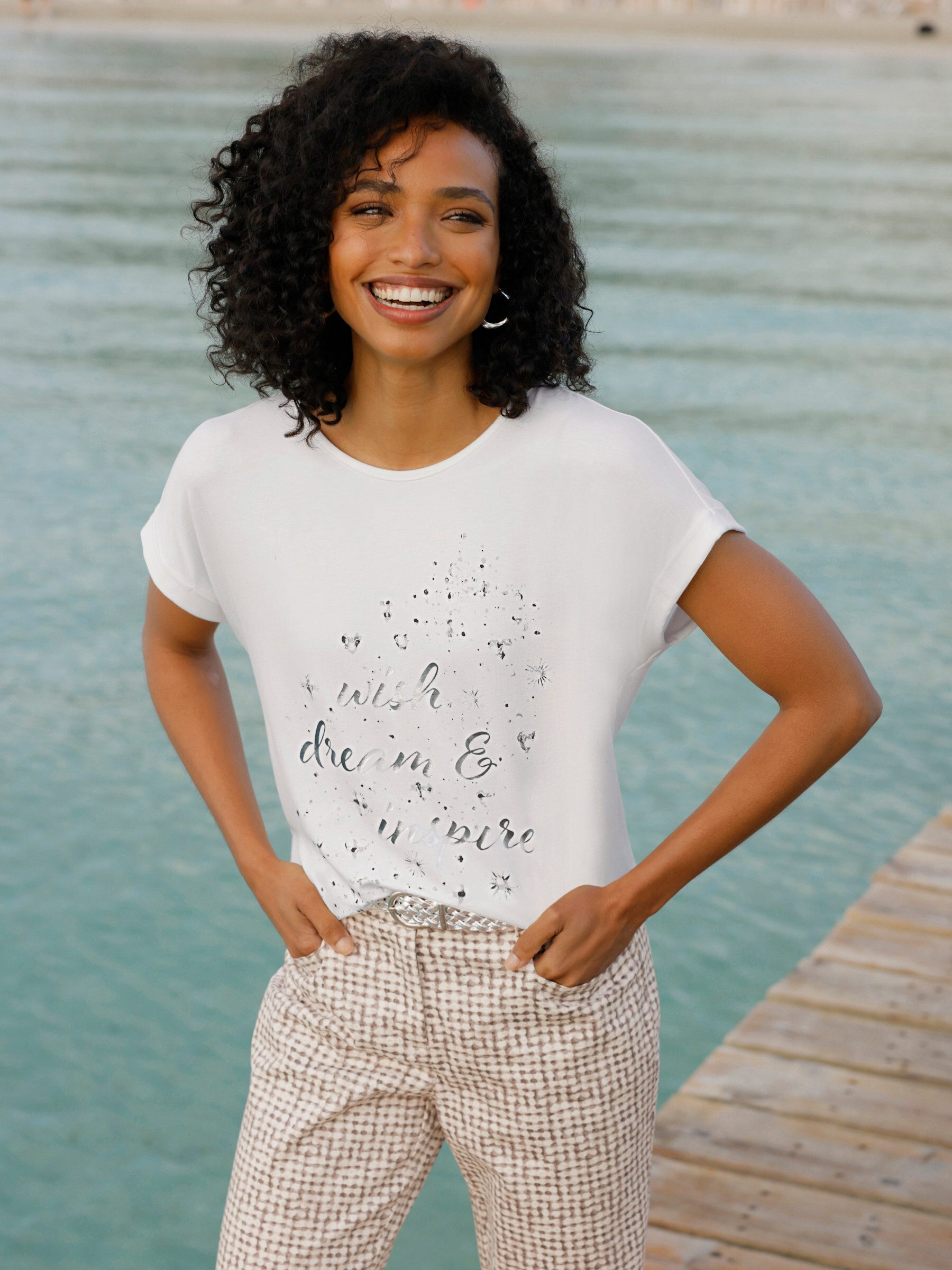 heine T-Shirt Shirt Kurzarm günstig online kaufen