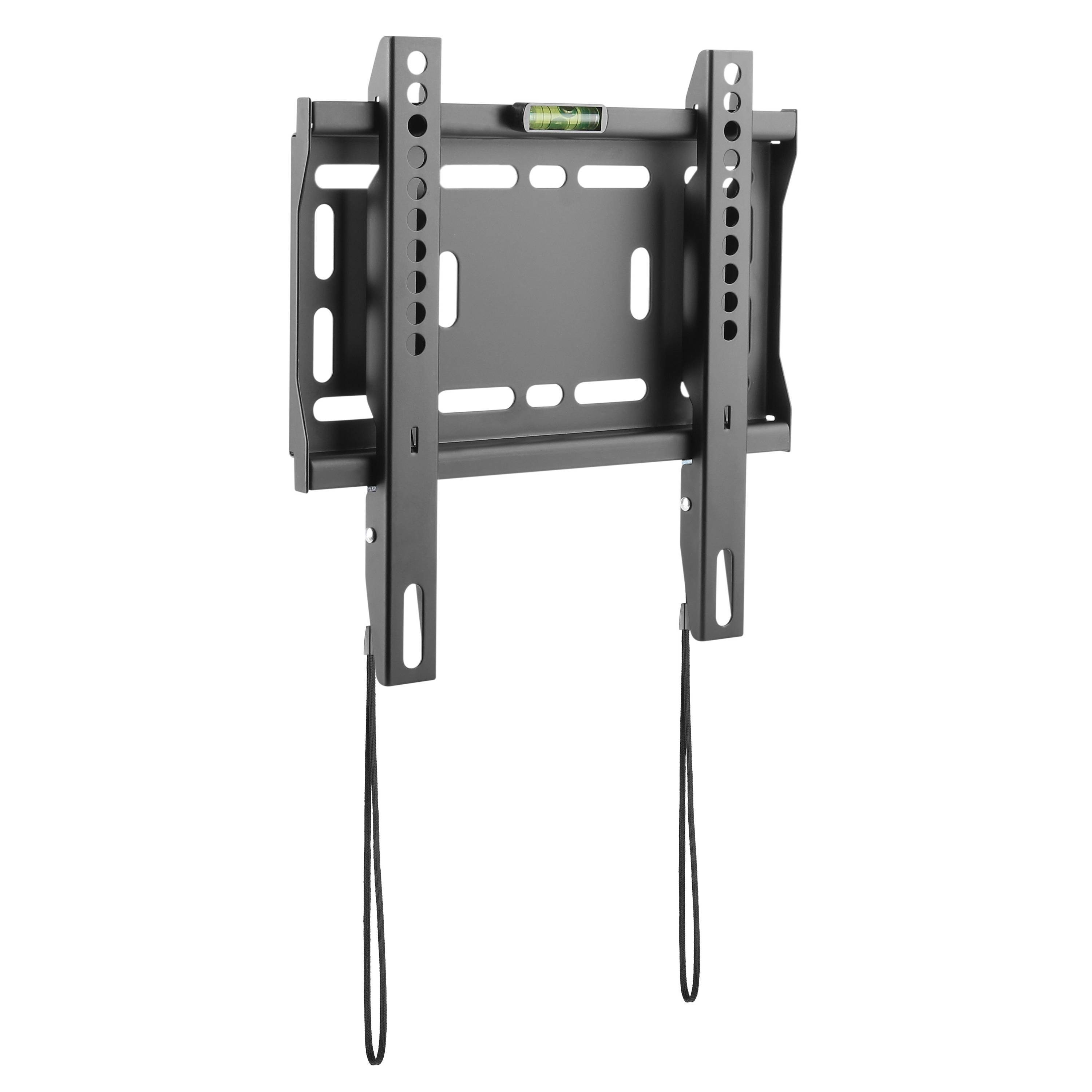 RICOO TV-Wandhalterung TV Wandhalterung Flach Ultra Slim Fernsehhalterung für Wand F2522, (bis 42 Zoll, bis VESA 200x200, 1-tlg., 50 Kg Belastbarkeit, 58-107cm (23"-42) Bildschirm-Diagonale, flach curved Fernseher Wand Halterung Wandabstand: 25mm)