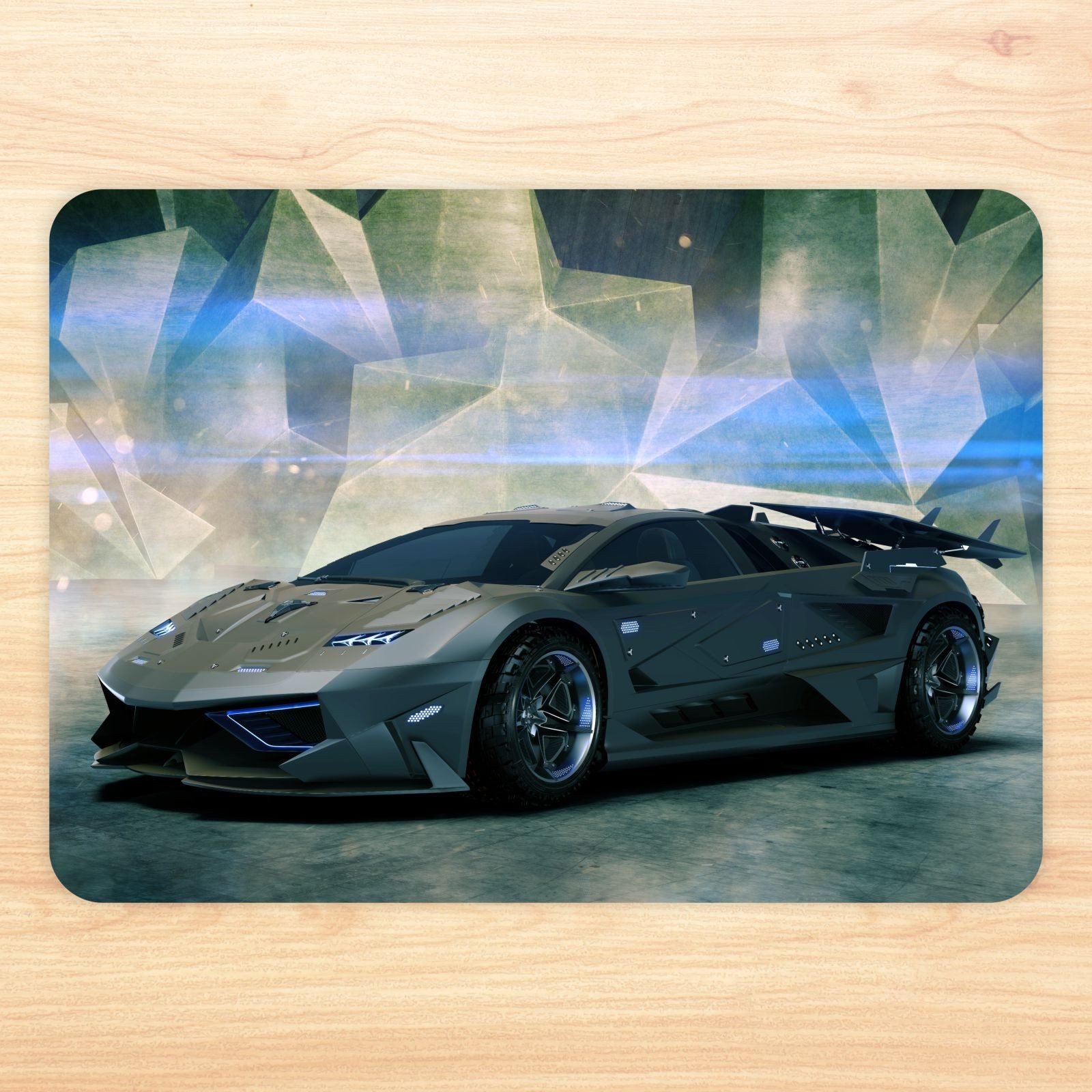 nikima Platzset stabiles Vinyl Tischset Sportwagen Kinder Platzset Auto abw günstig online kaufen