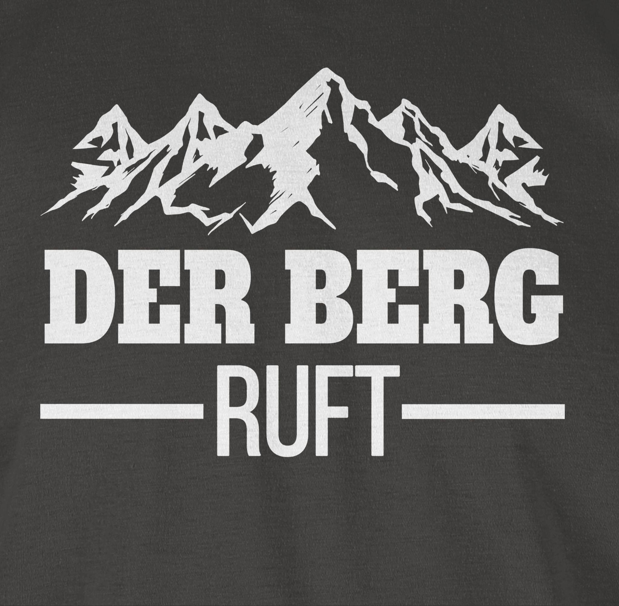 Apres Dunkelgrau Der Ski Party T-Shirt Berg 03 ruft Shirtracer