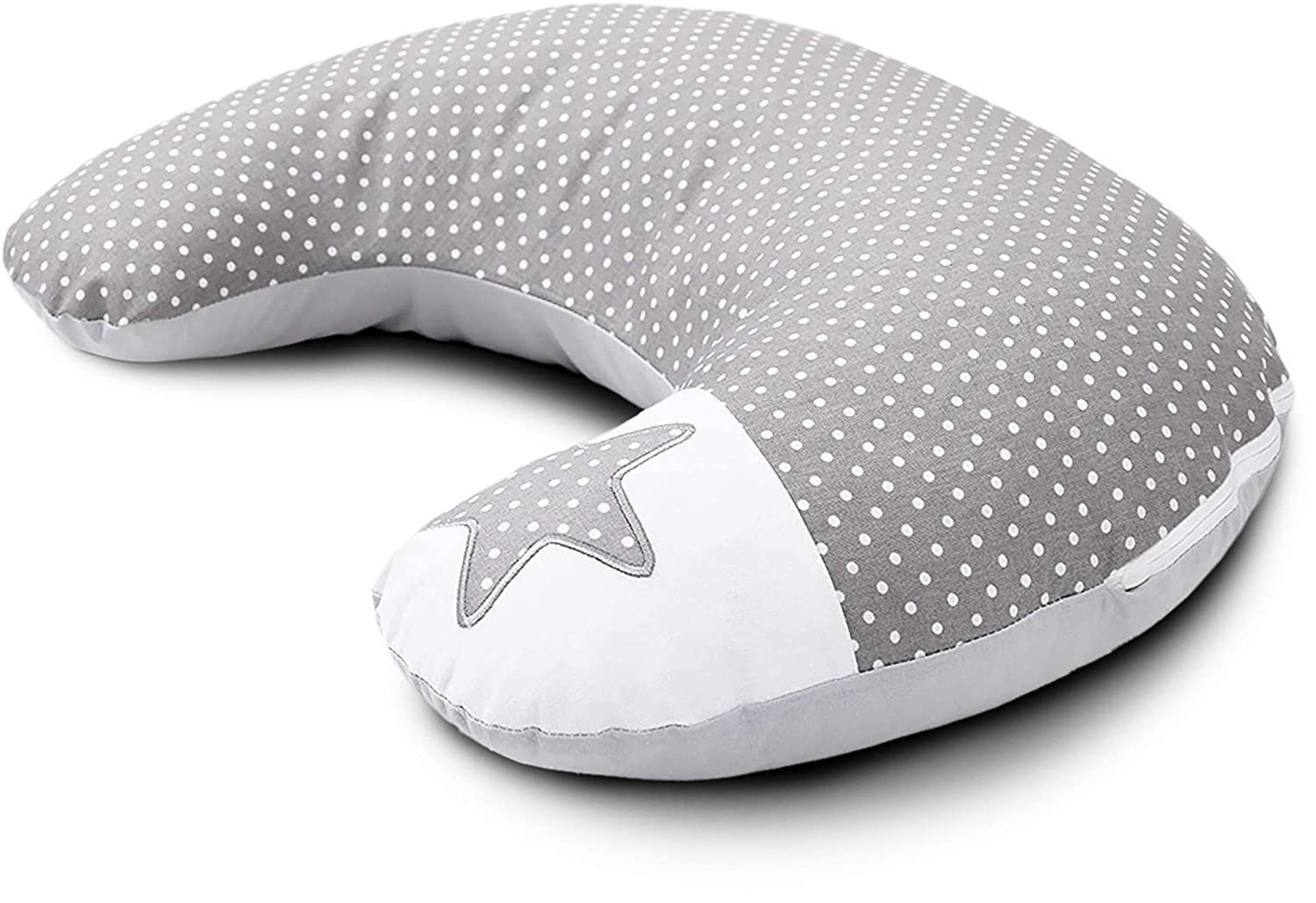 Amilian Stillkissen (Made Schlafen, zum (60x42 Füllung cm), pillow, Lagerungskissen, in EU) Schwangerschaftskissen pregnancy inkl. Seitenschläferkissen, mit hochwertiger Stickerei mit Bezug